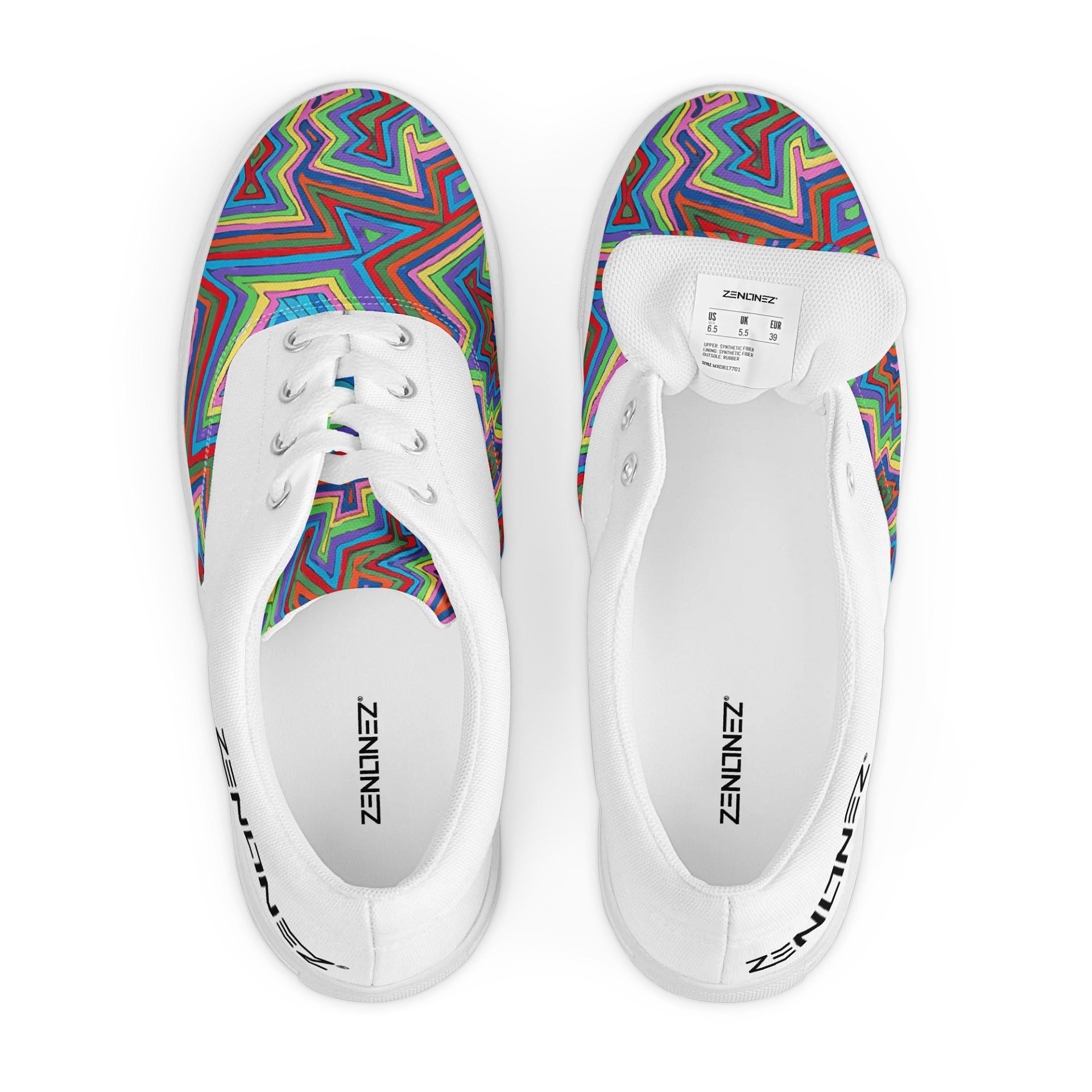 Cosmic Abyss Women's Lace-Up Canvas product image (6)
