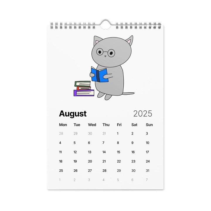 Character Wall Calendar product image (2)