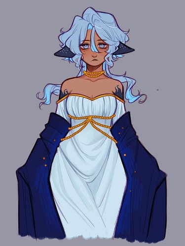 Child of the Moon and Sea 🌊💙🌙