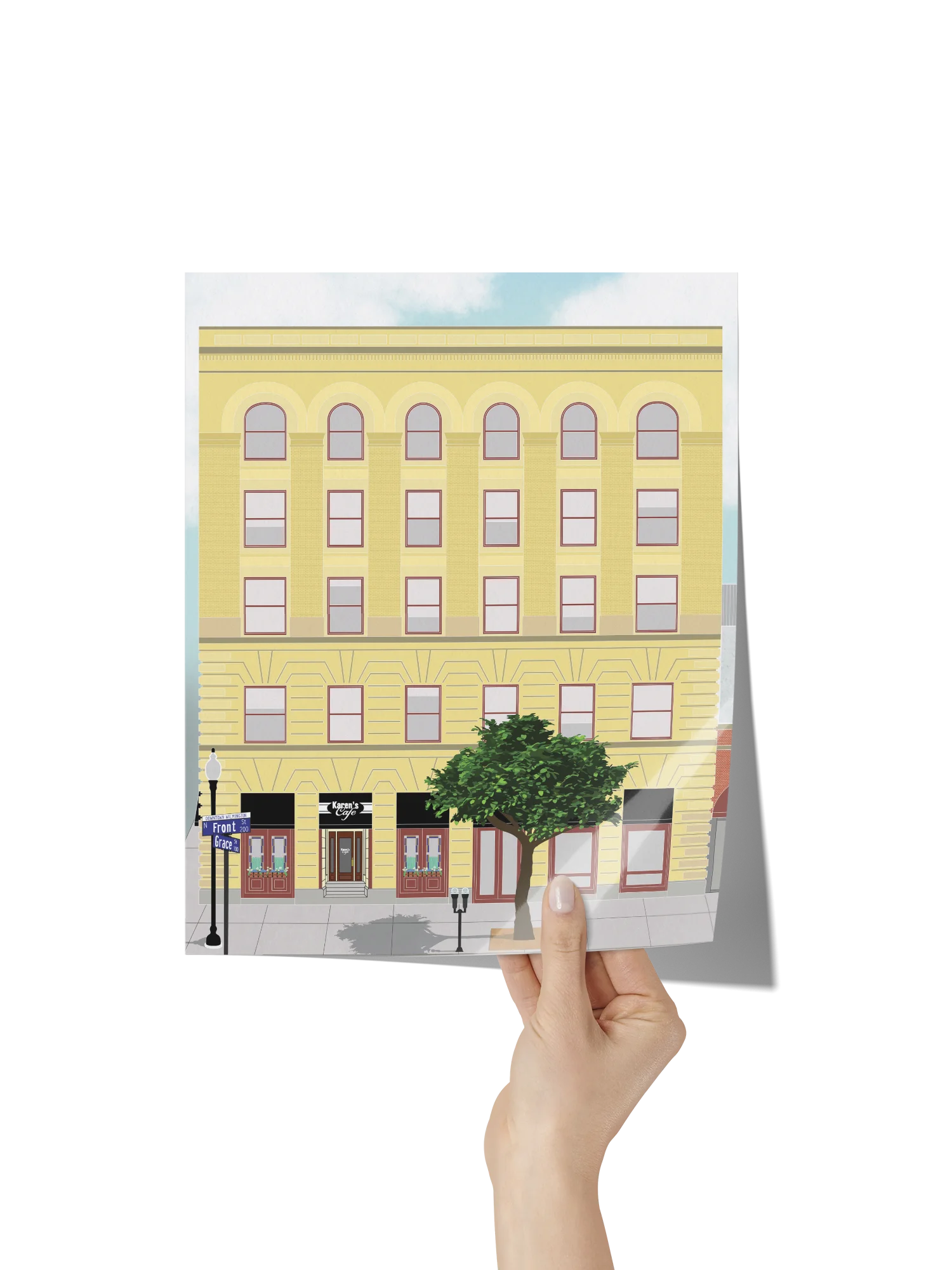 Karen's Cafe - Poster/Metal Print product image (1)