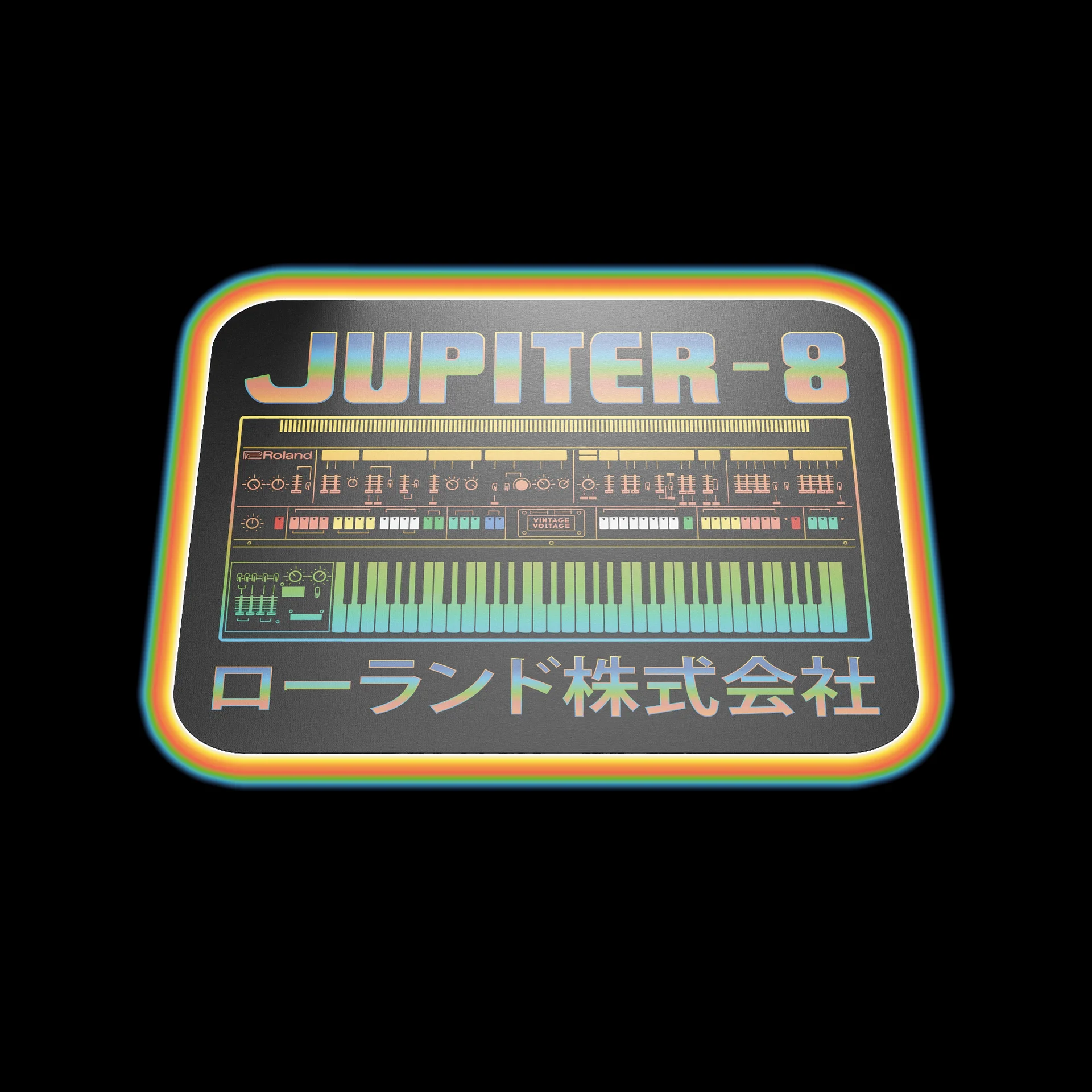 Jupiter 8 Mouse Mat - Roland JP-8 (Vintage Analog Synthesizer) product image (2)