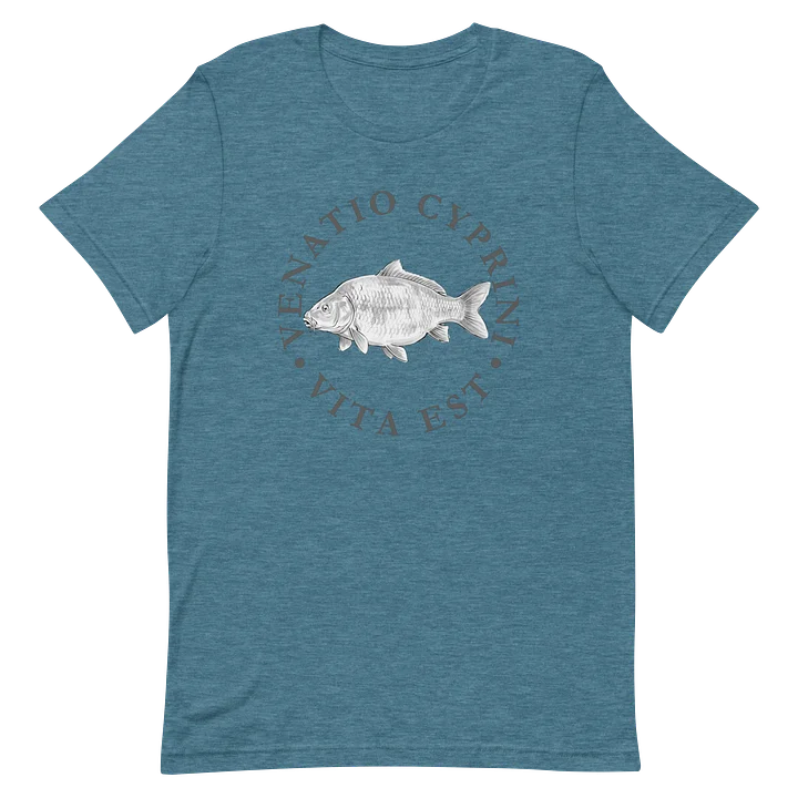 The hunt for carp is life ("Venatio cyprini vita est.") T-Shirt product image (32)