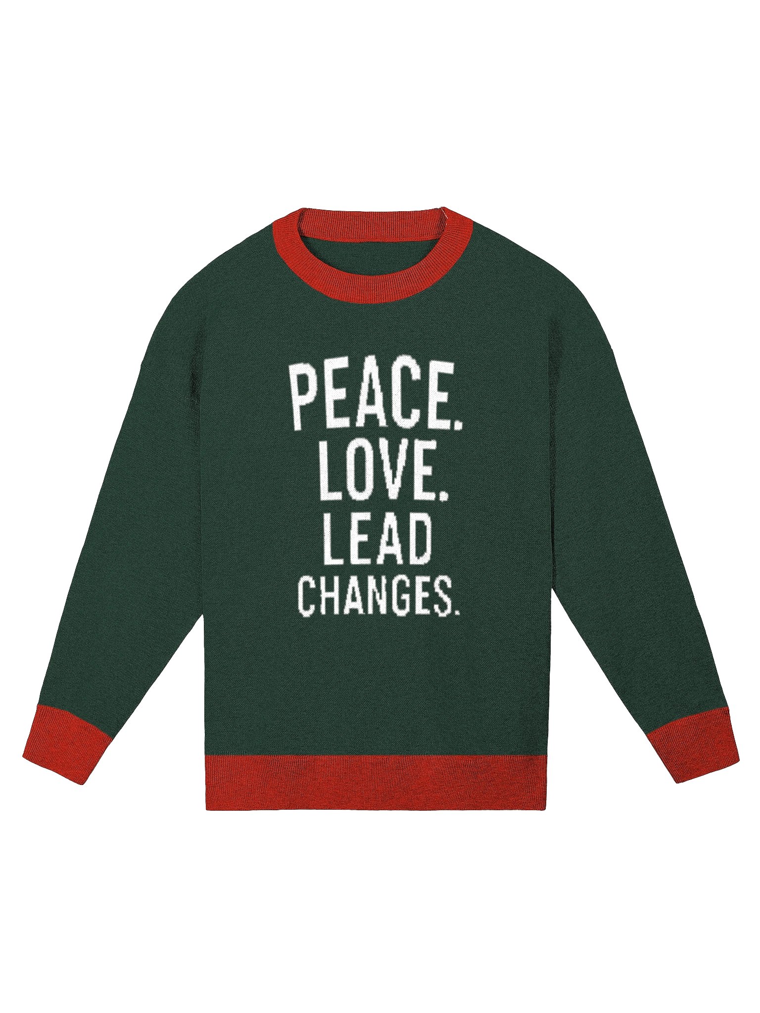 The Peace. Love. Lead Changes. Sweater (wholesale) product image (1)