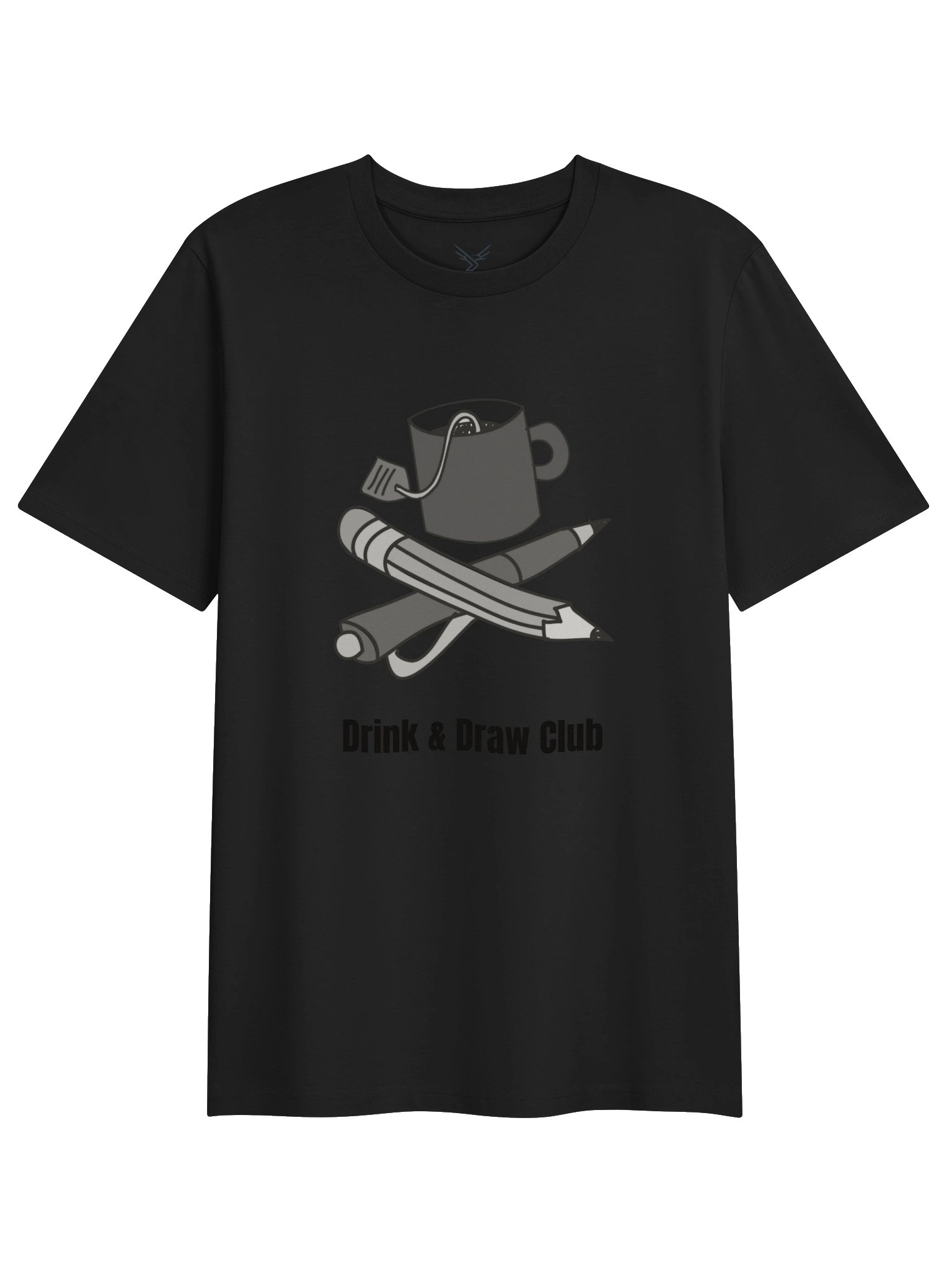 Drink & Draw Club T-Shirt | Creative Artist & Illustrator Graphic Tee product image (1)
