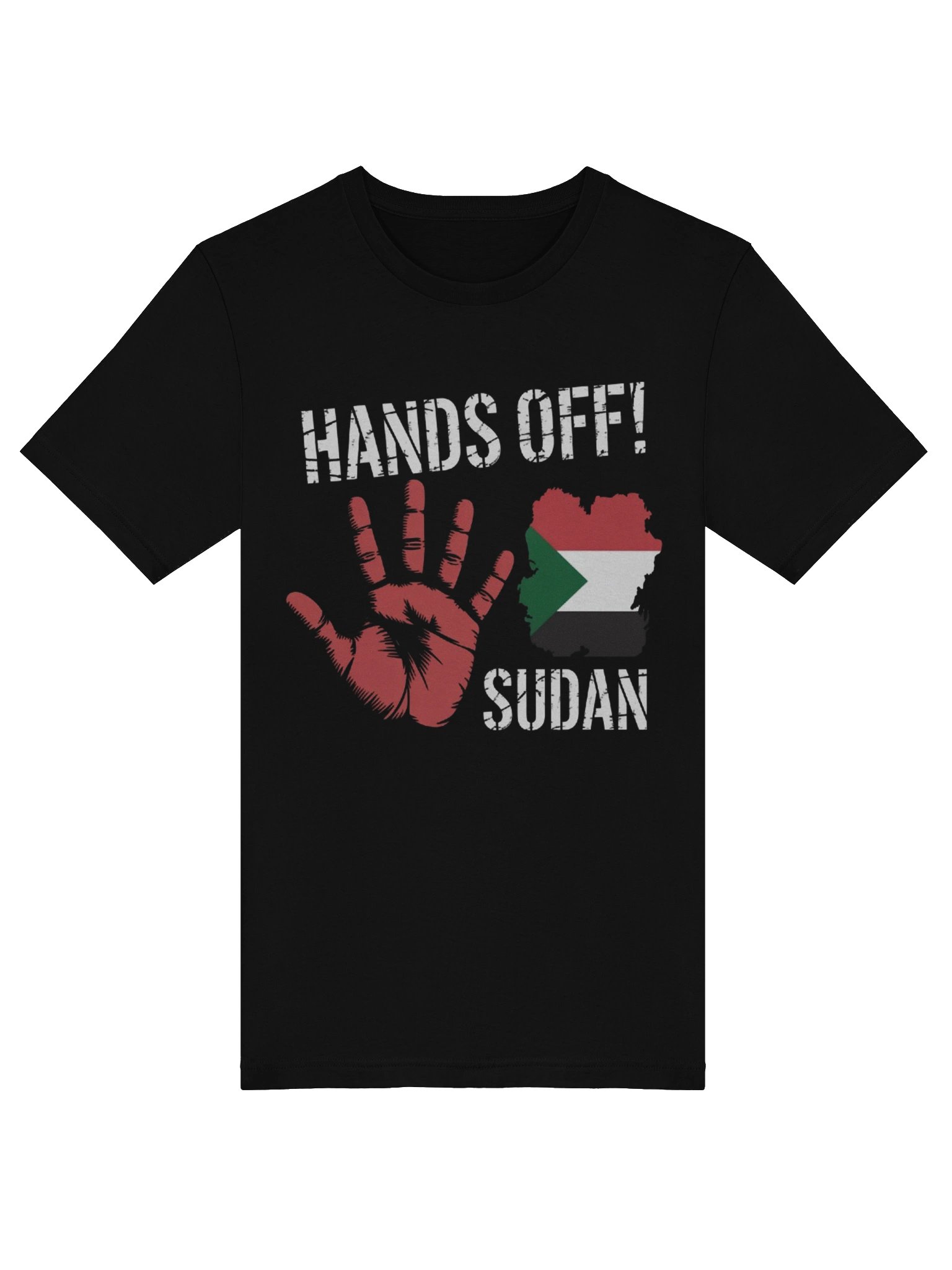 Hands off Sudan Africa Sudan Flag Supersoft T-shirt product image (5)