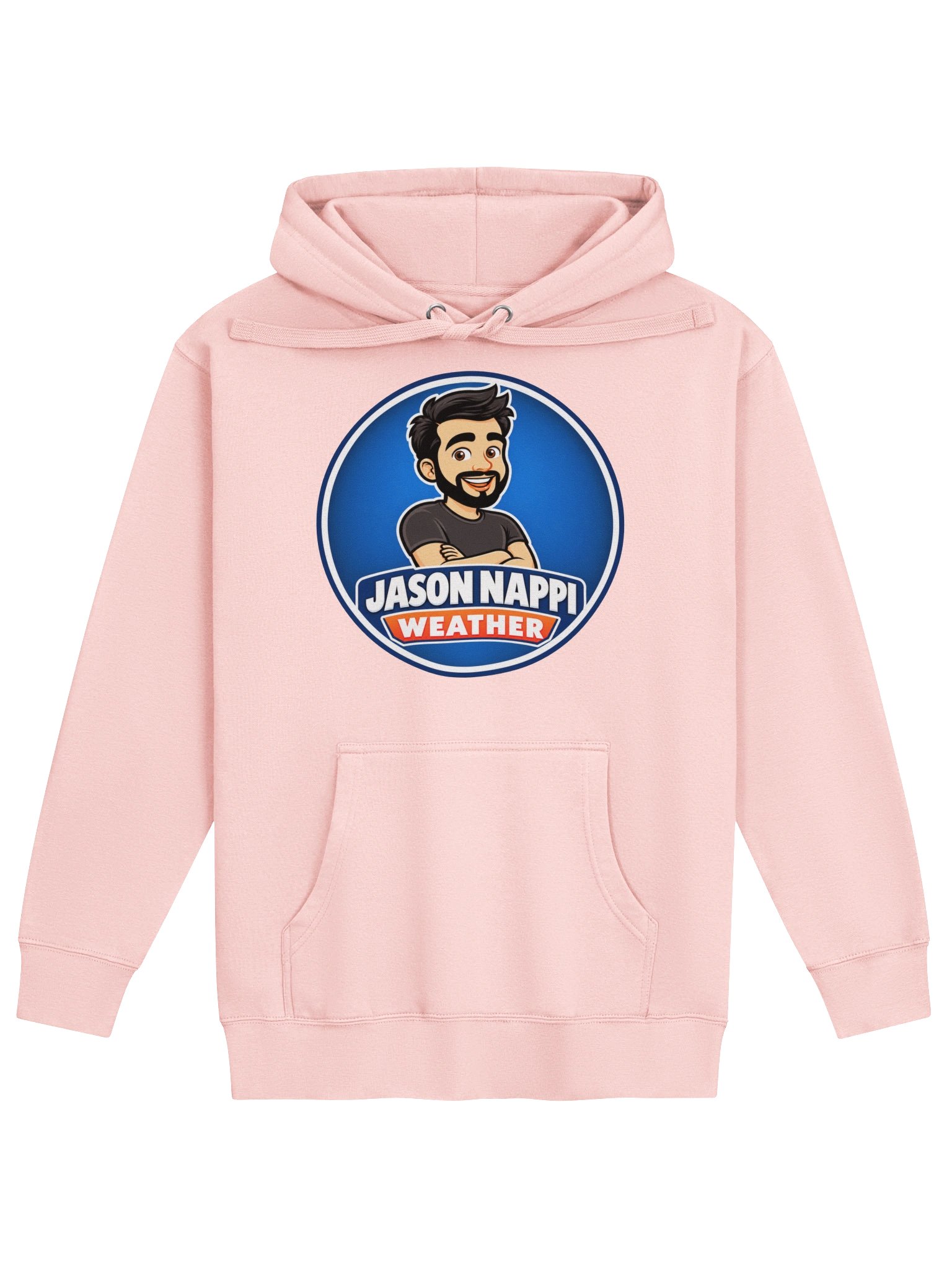 Jason Nappi Weather Signature Logo Hoodie Pink product image (1)