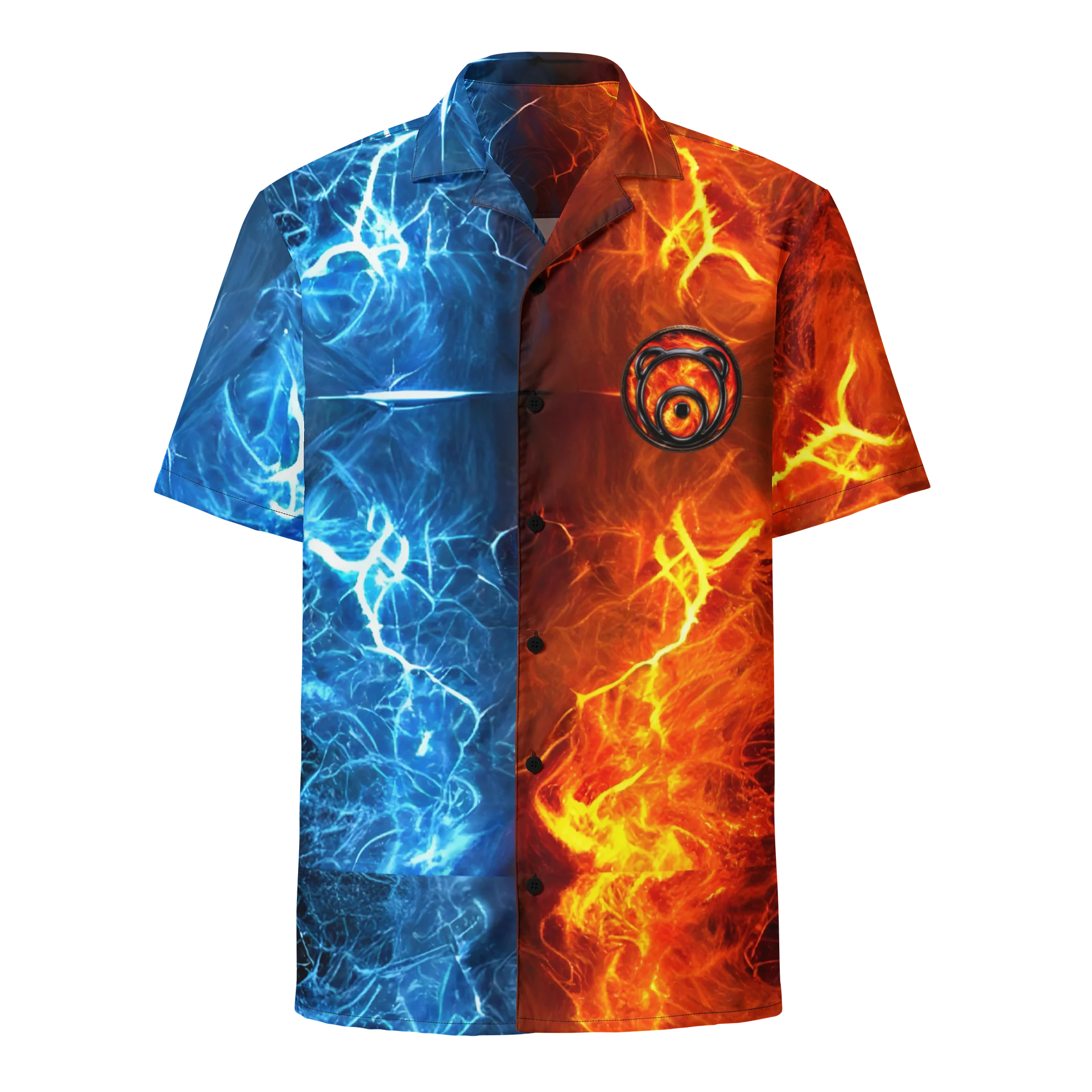 VERBAL KOMBAT FIRE & ICE Hawaiian T-Shirt product image (1)