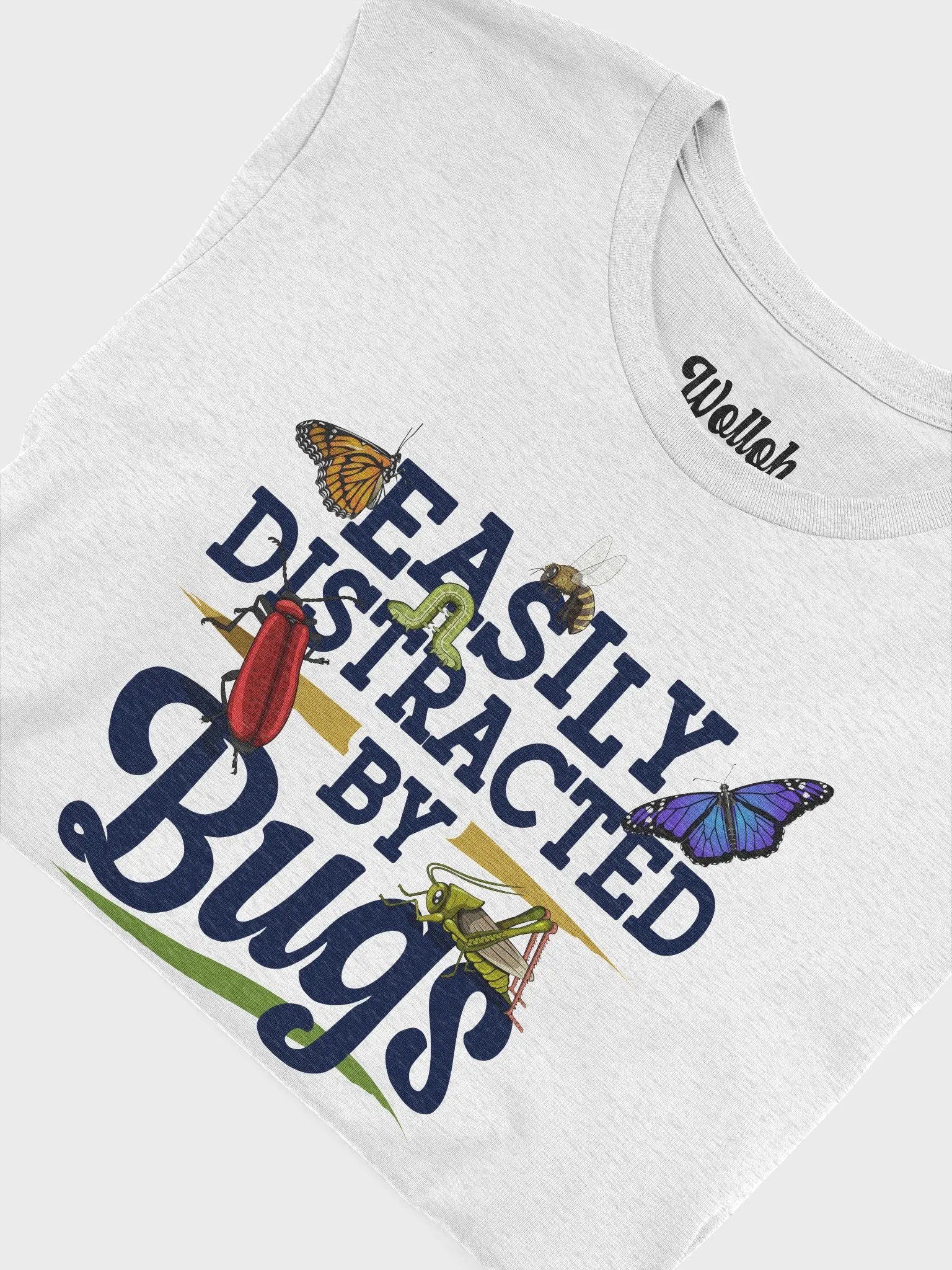 Easily Distracted by Bugs – Funny T-Shirt for Bug Enthusiasts product image (6)