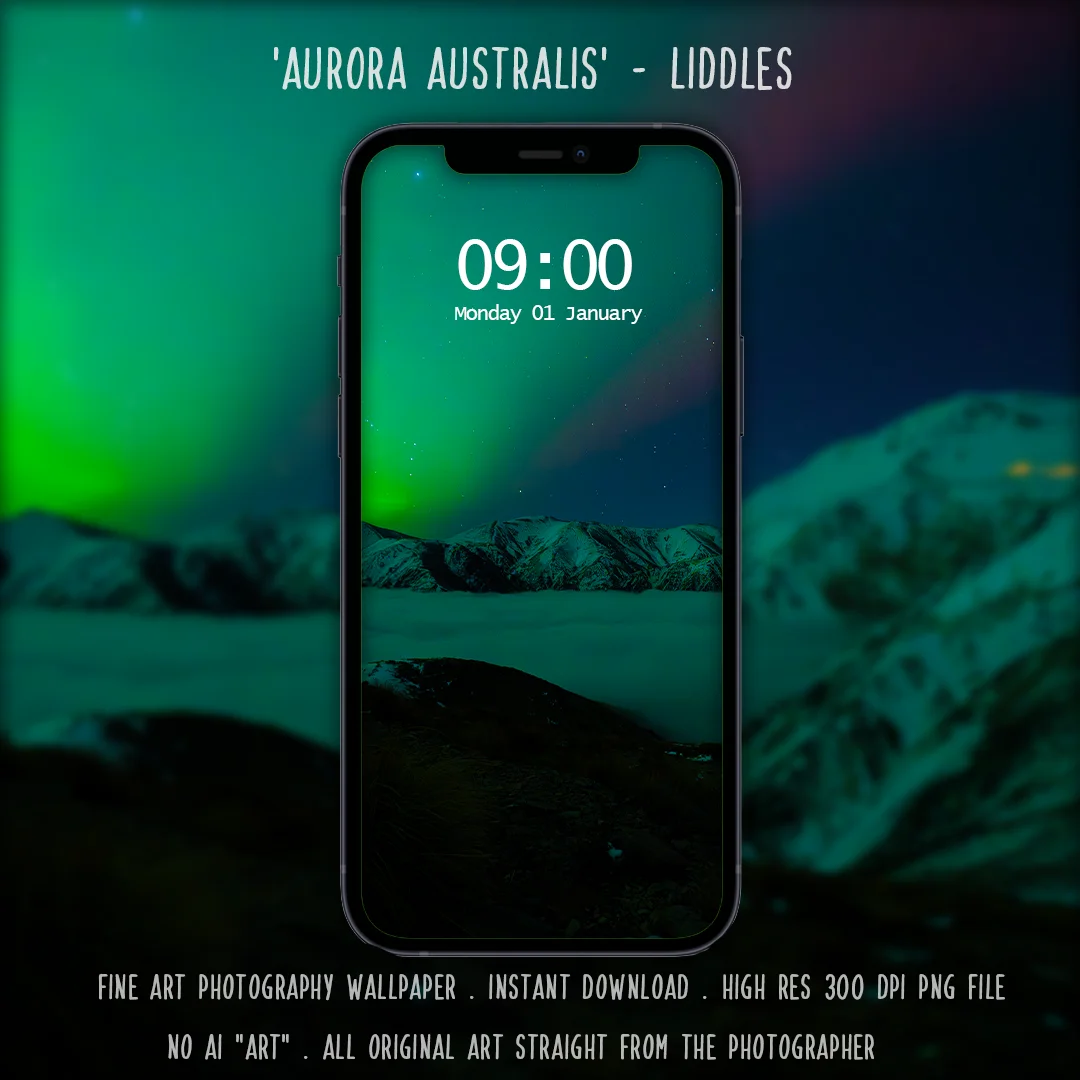 Aurora Australis by Liddles phone wallpaper product image (1)