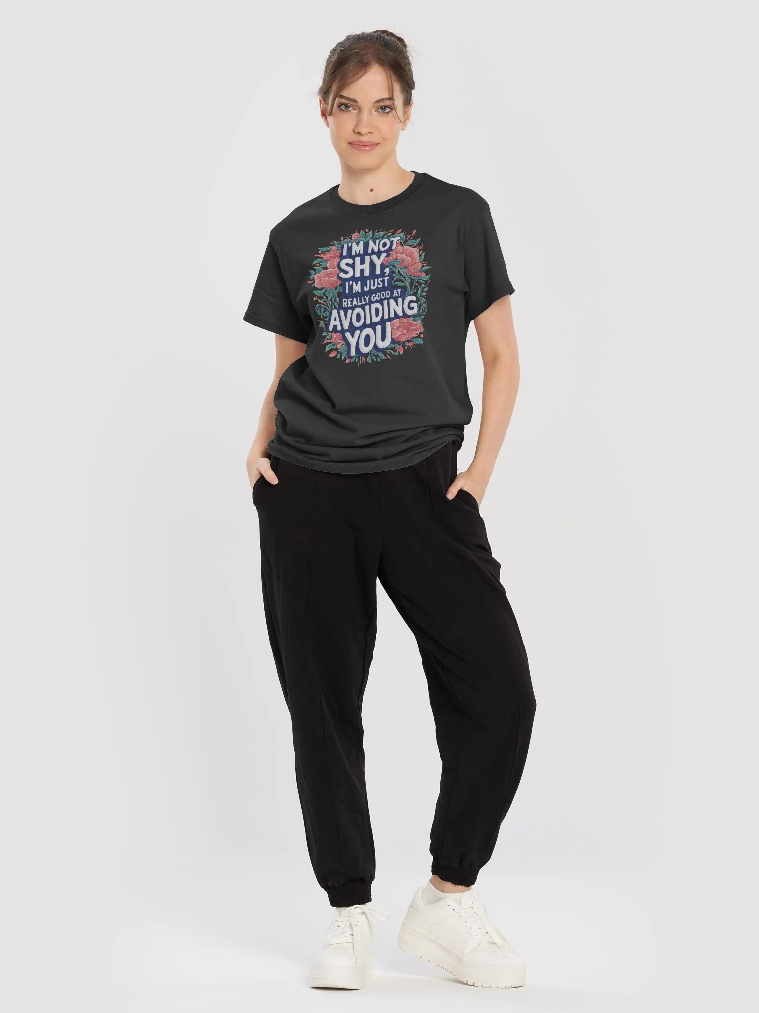 Floral Avoidance Statement T-Shirt product image (1)