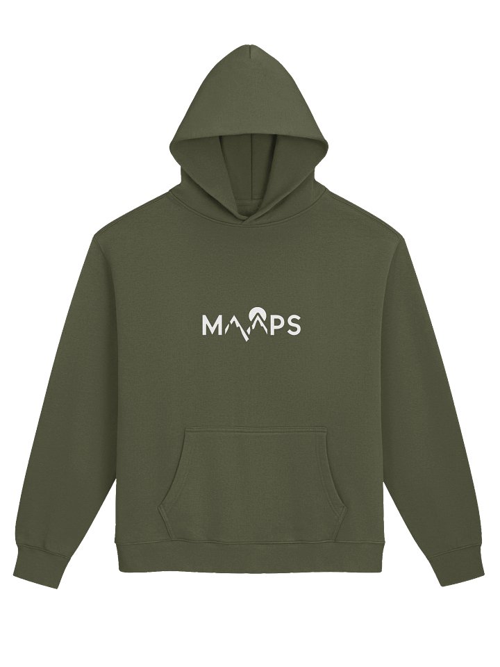 Classic MAAPS Hoodie -White Logo product image (33)