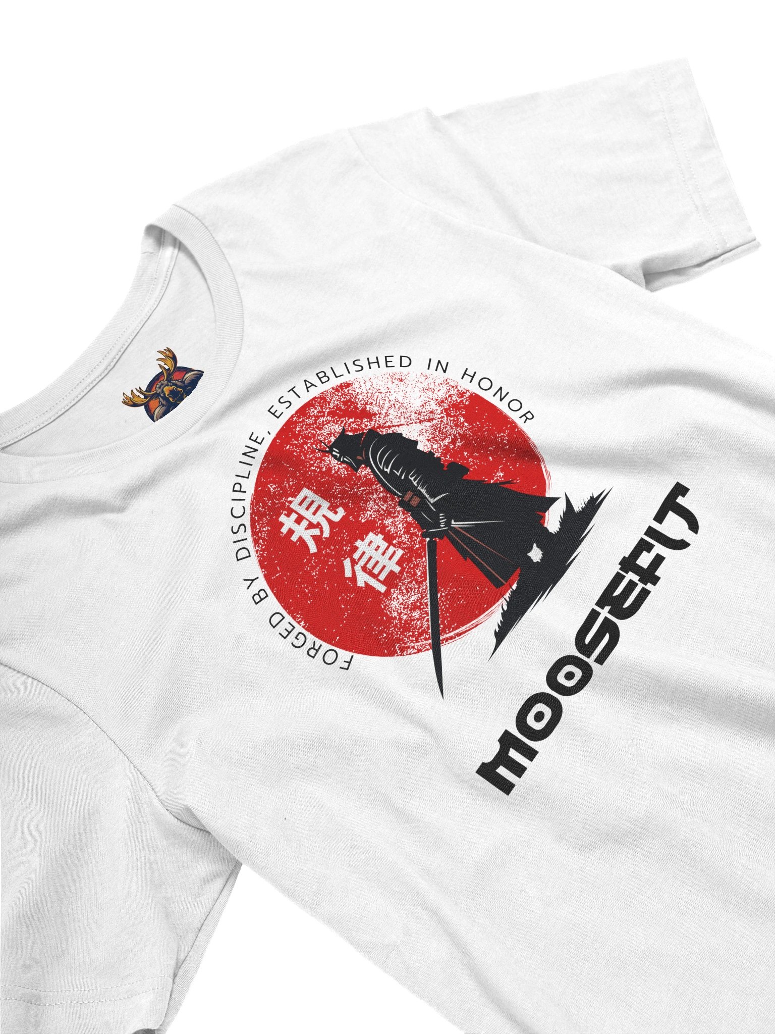 NextLevel MooseFit Logo Tee - Black Lettering product image (22)