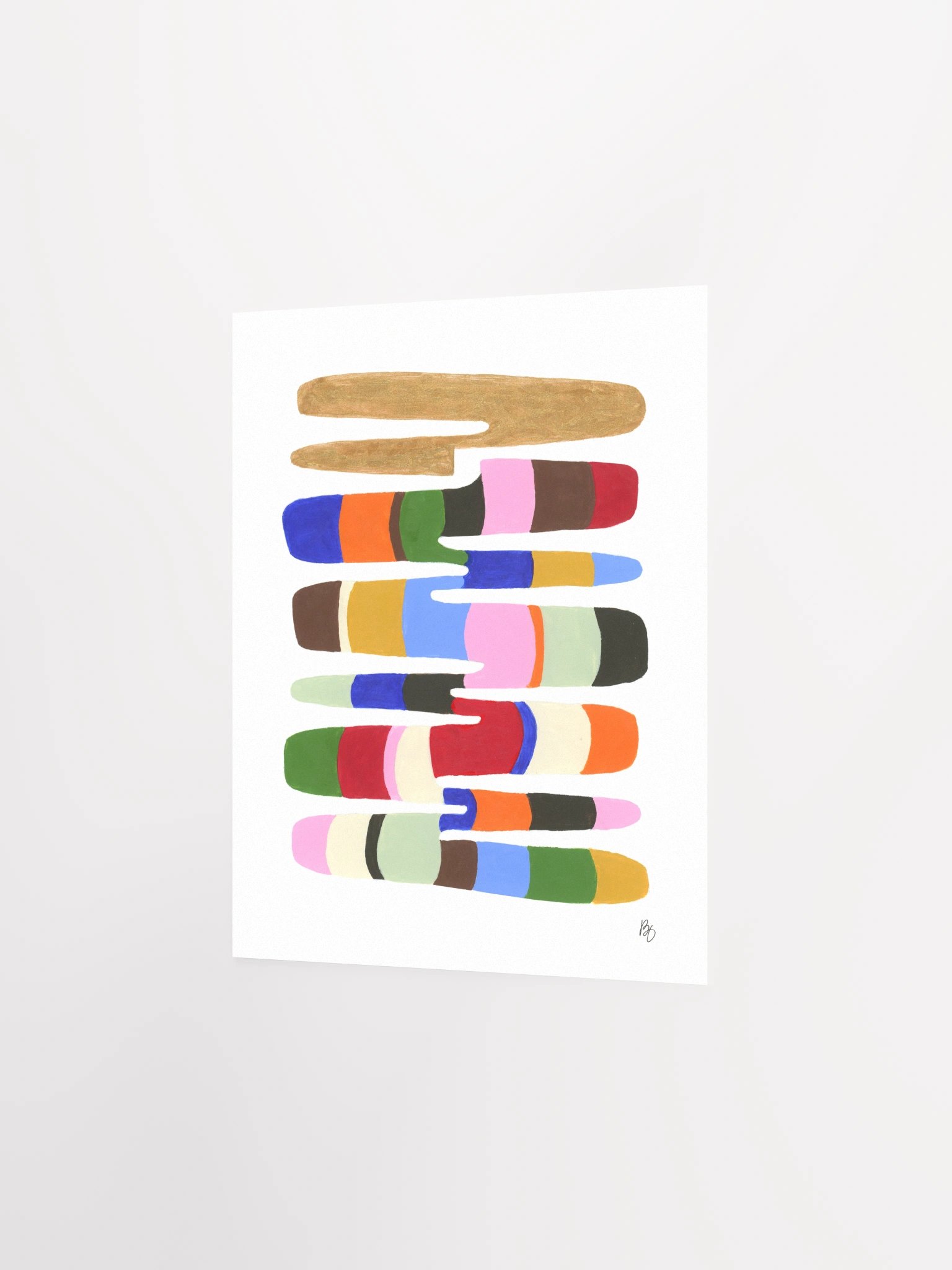 'Stretched' Painting Print product image (7)