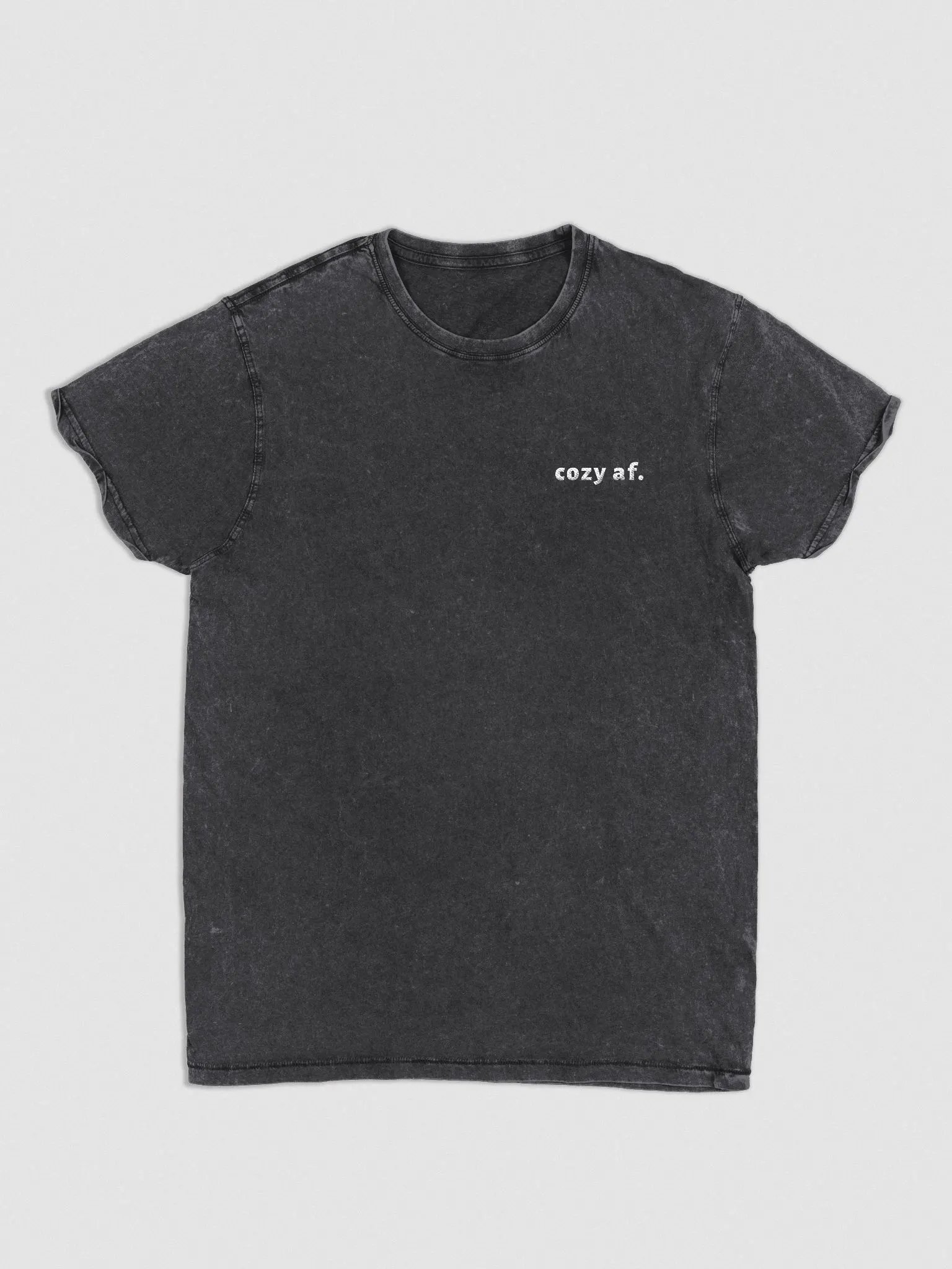 Cozy AF Denim T-Shirt product image (2)