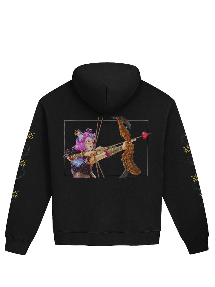 f0x Aloy "World Worth Fighting For" Oversized Printed Hoodie product image (2)