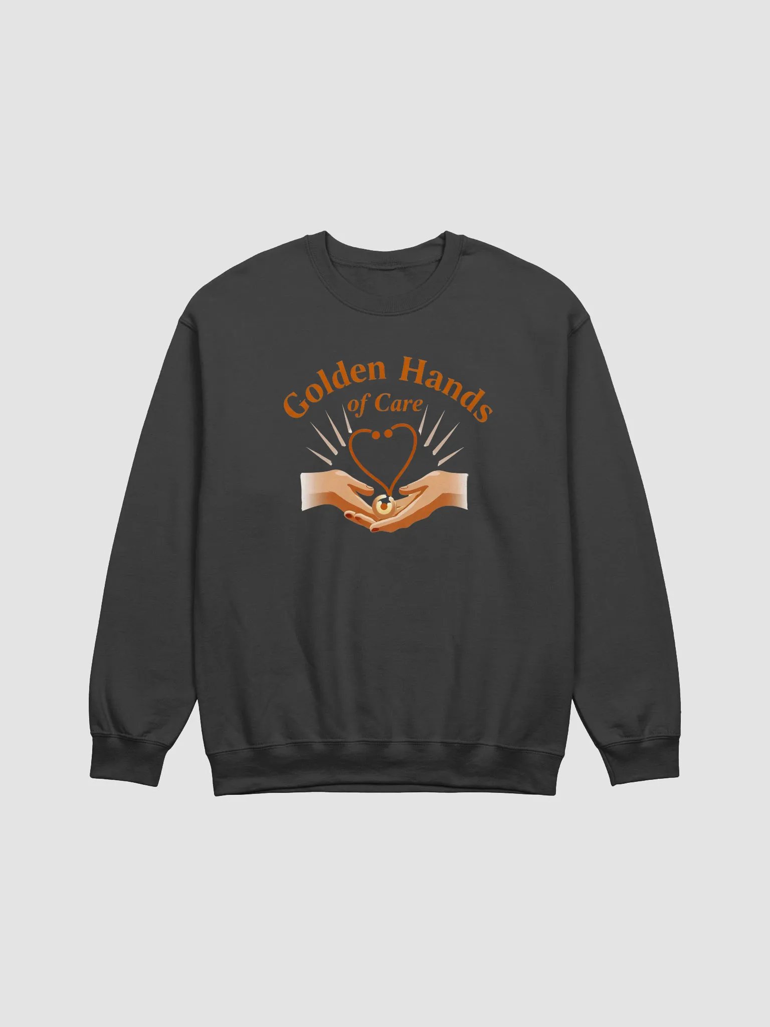 Golden Hands of Care Crewneck Sweatshirt product image (4)
