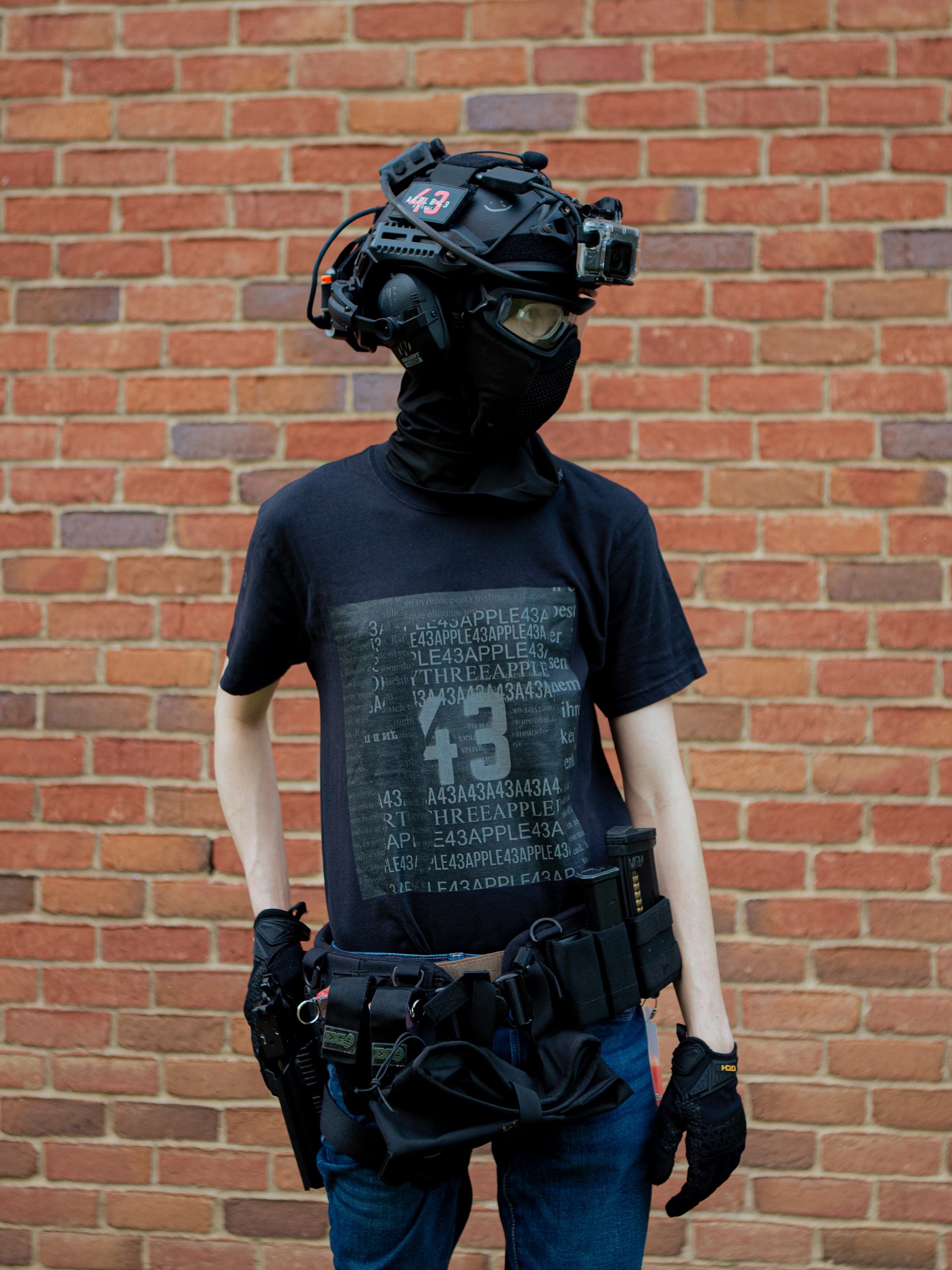"43" Graphic T-Shirt (Blackout) product image (5)