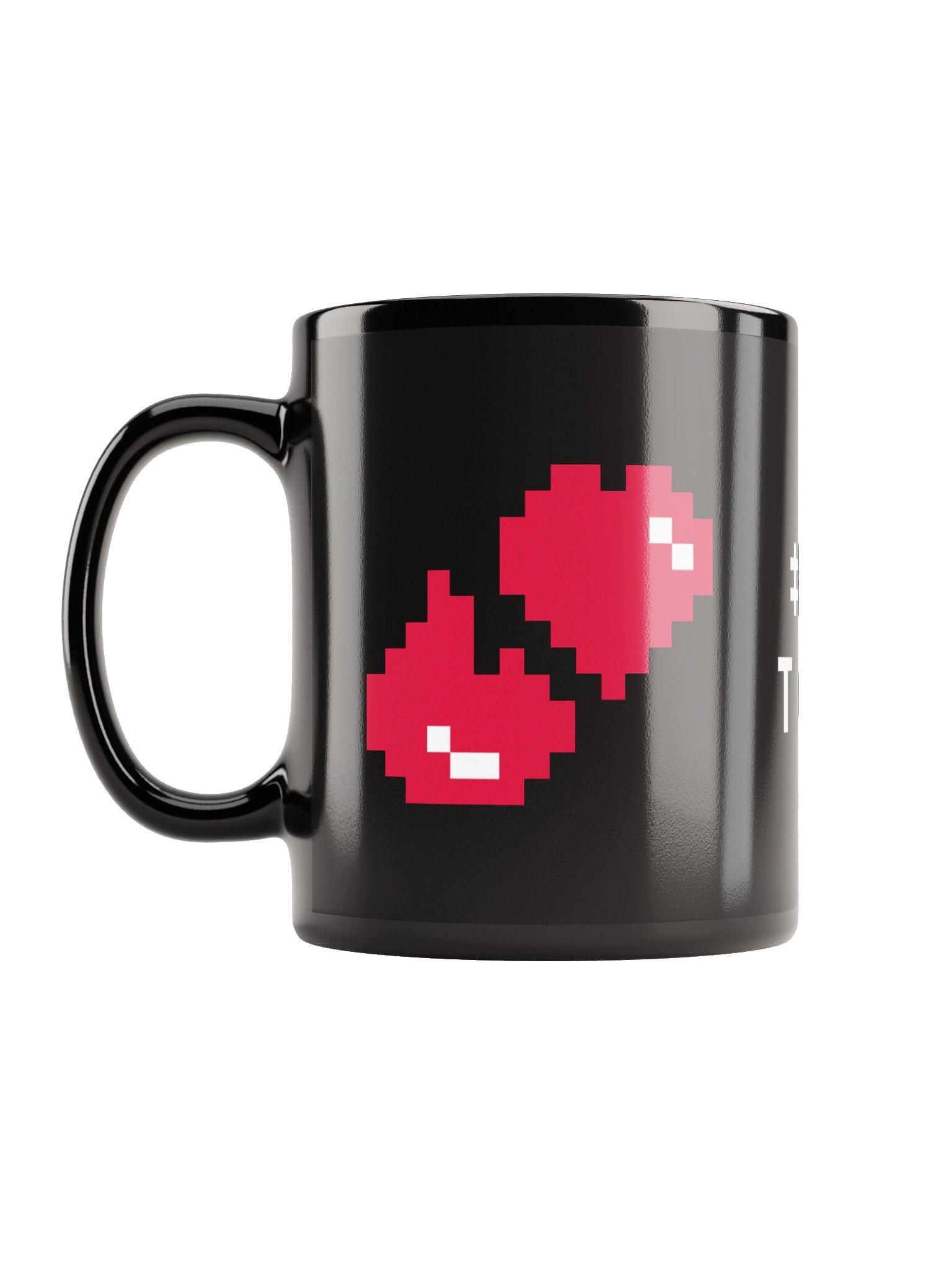 KUDOS // #EnemiesToLovers Pixel Art Glossy Mug product image (1)