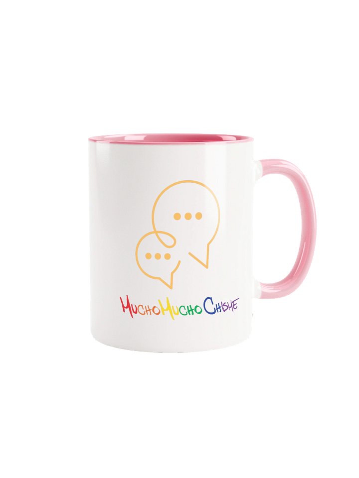 Mucho Mucho Chisme Mug Pink product image (1)