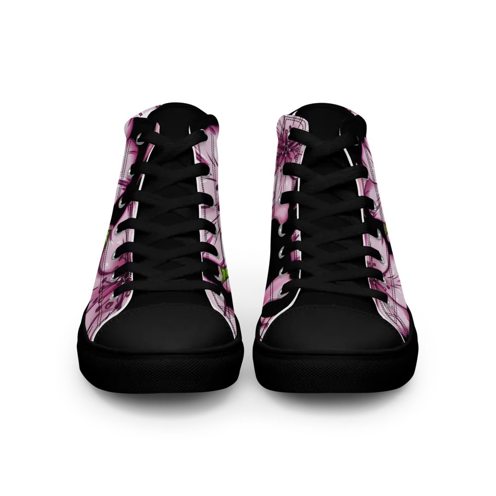 Blossomz & Petalz - Women's High Tops Canvas Shoes product image (3)
