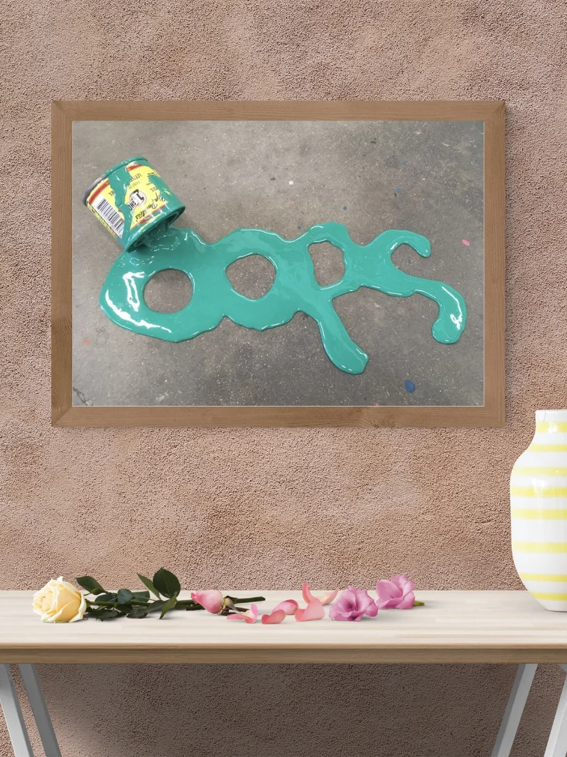 Oops Oil On Canvas product image (1)