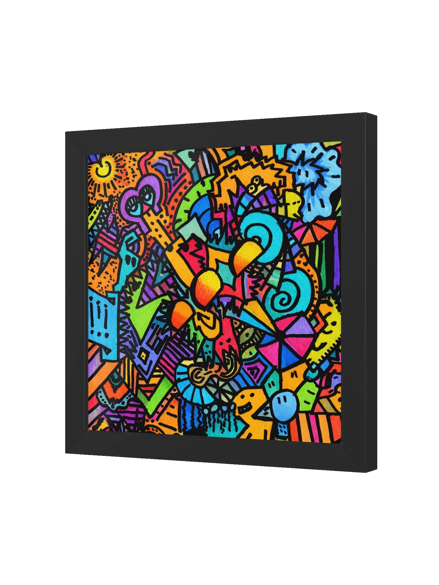 #5 The Three Amigos - Framed Square product image (3)