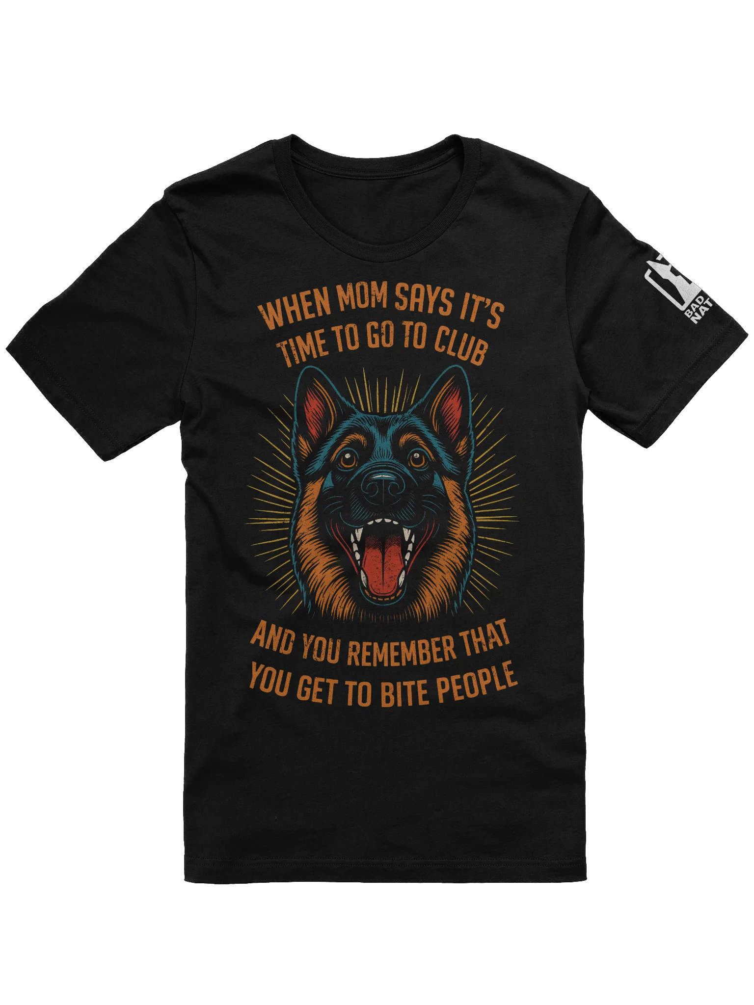 Bite Club (mom) - PREMIUM ADULT UNISEX T-SHIRT ***NEW LARGER PRINT product image (1)