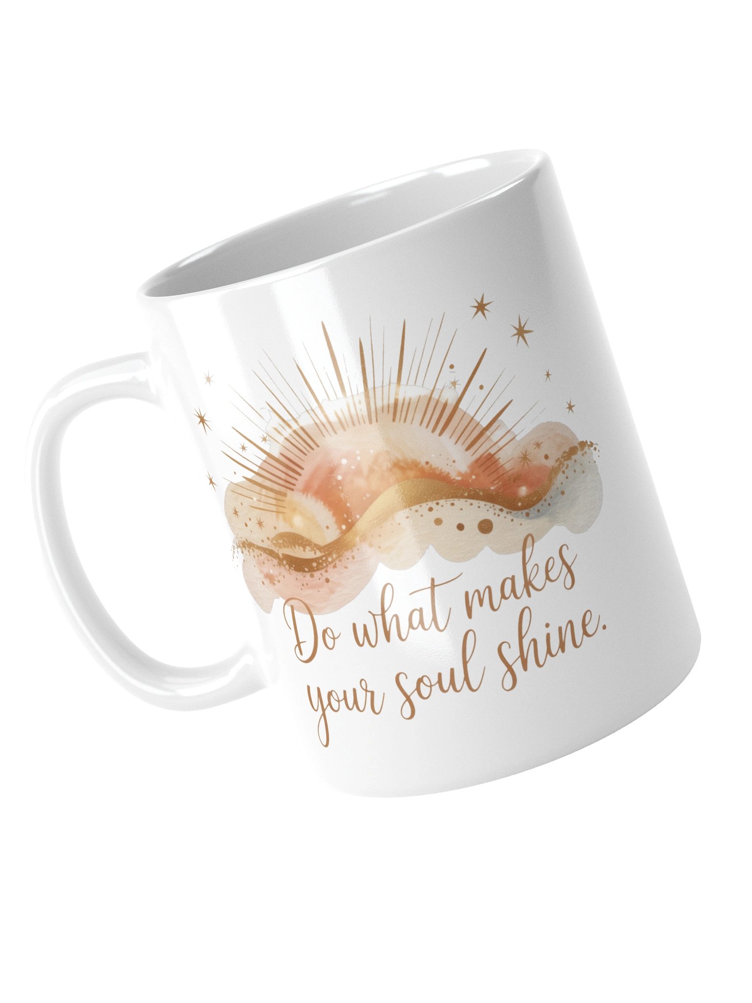 Do What Makes Your Soul Shine Inspirational Coffee Mug product image (5)