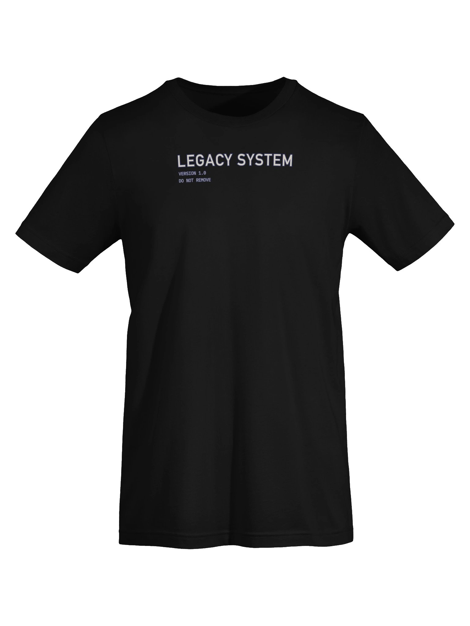 Legacy System Version 1.0 Warning T-shirt product image (6)