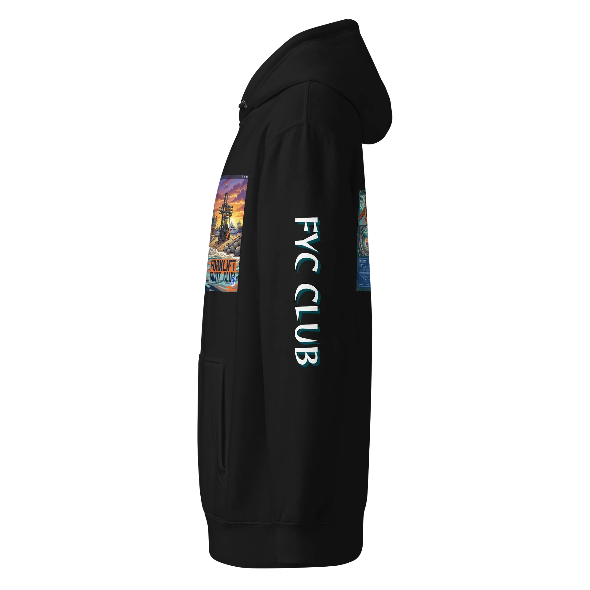 FYC CLUB - Surfing, the official hoodie product image (3)