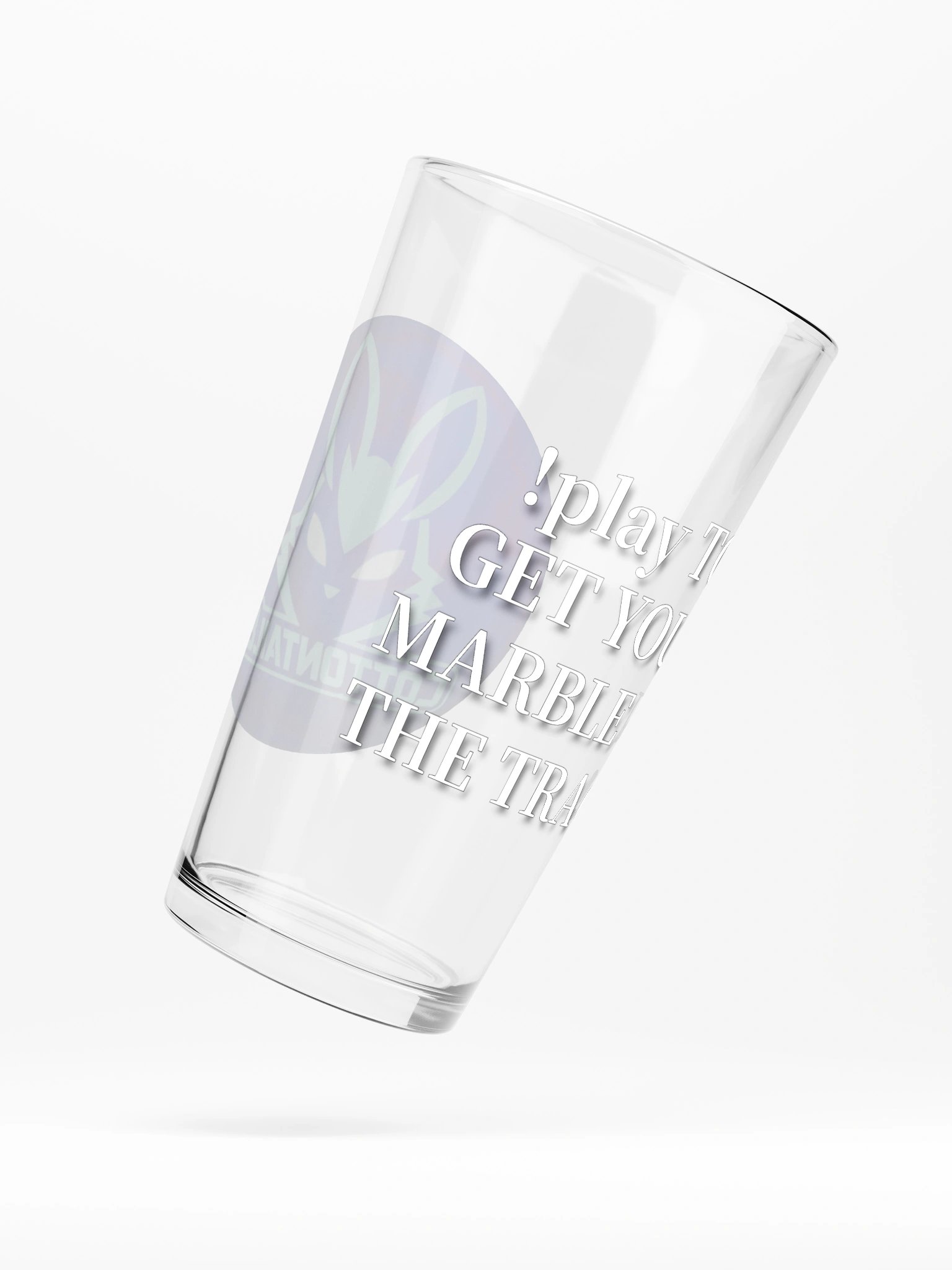 COTTONTAIL86 !play Pint Glass product image (5)