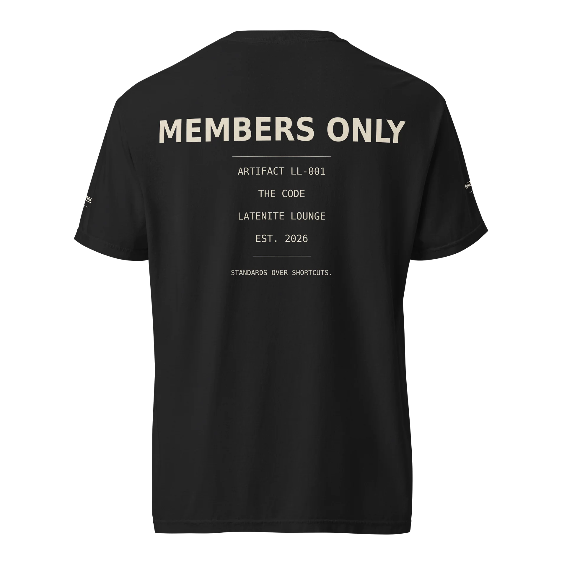 LL-001 — Members Only Tee product image (4)