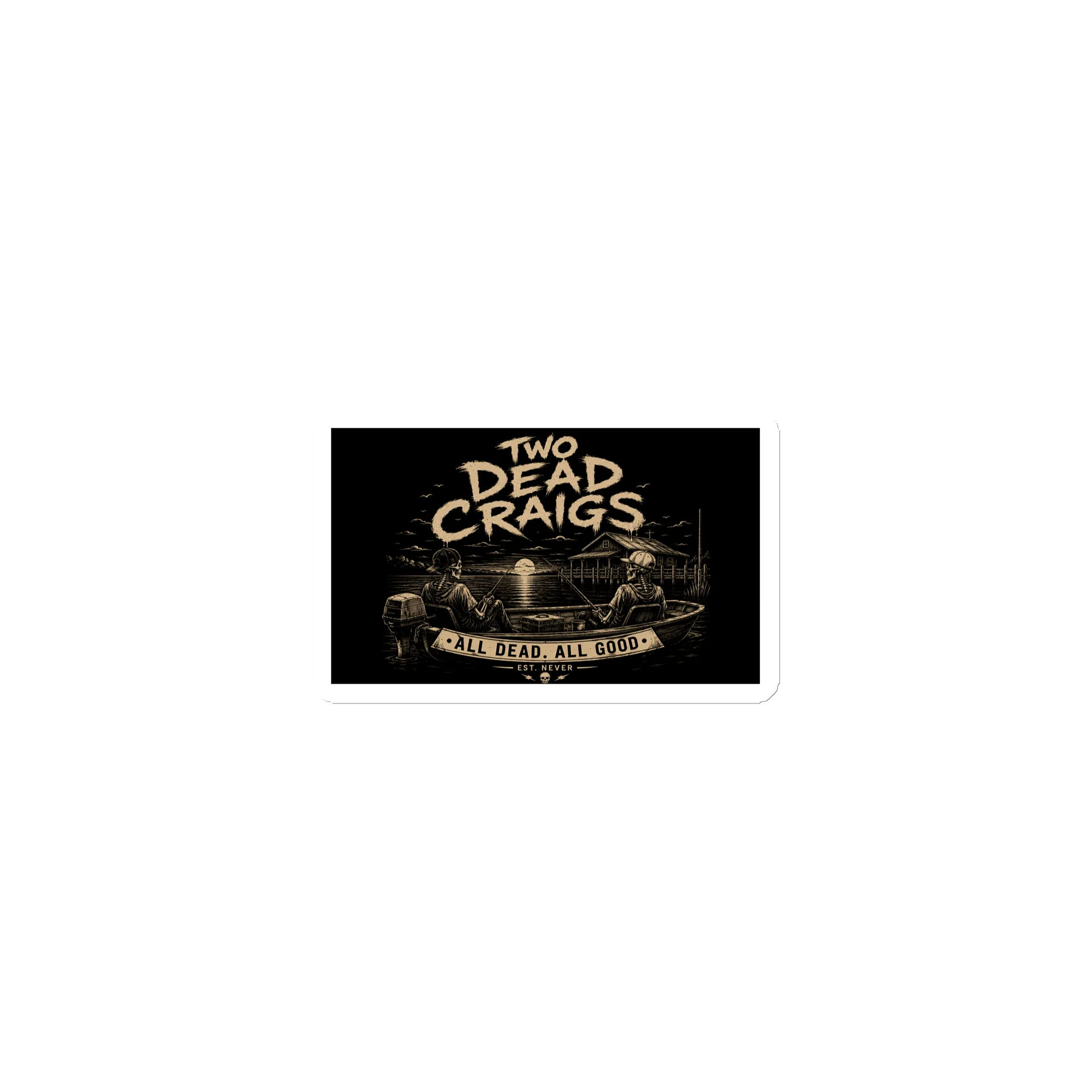 Two Dead Craigs Die-Cut Magnet product image (1)