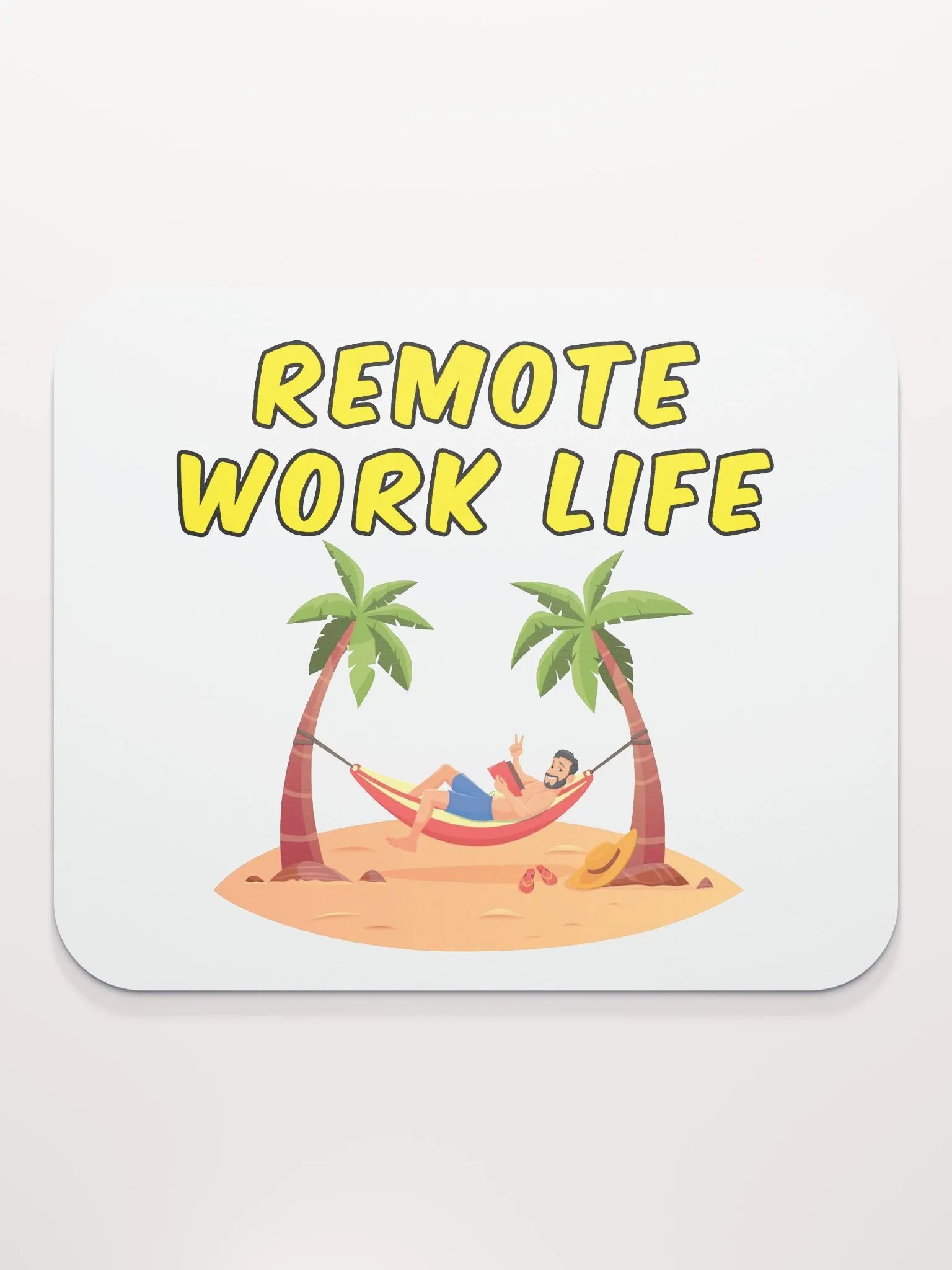 Remote Work Life Mousepad product image (2)