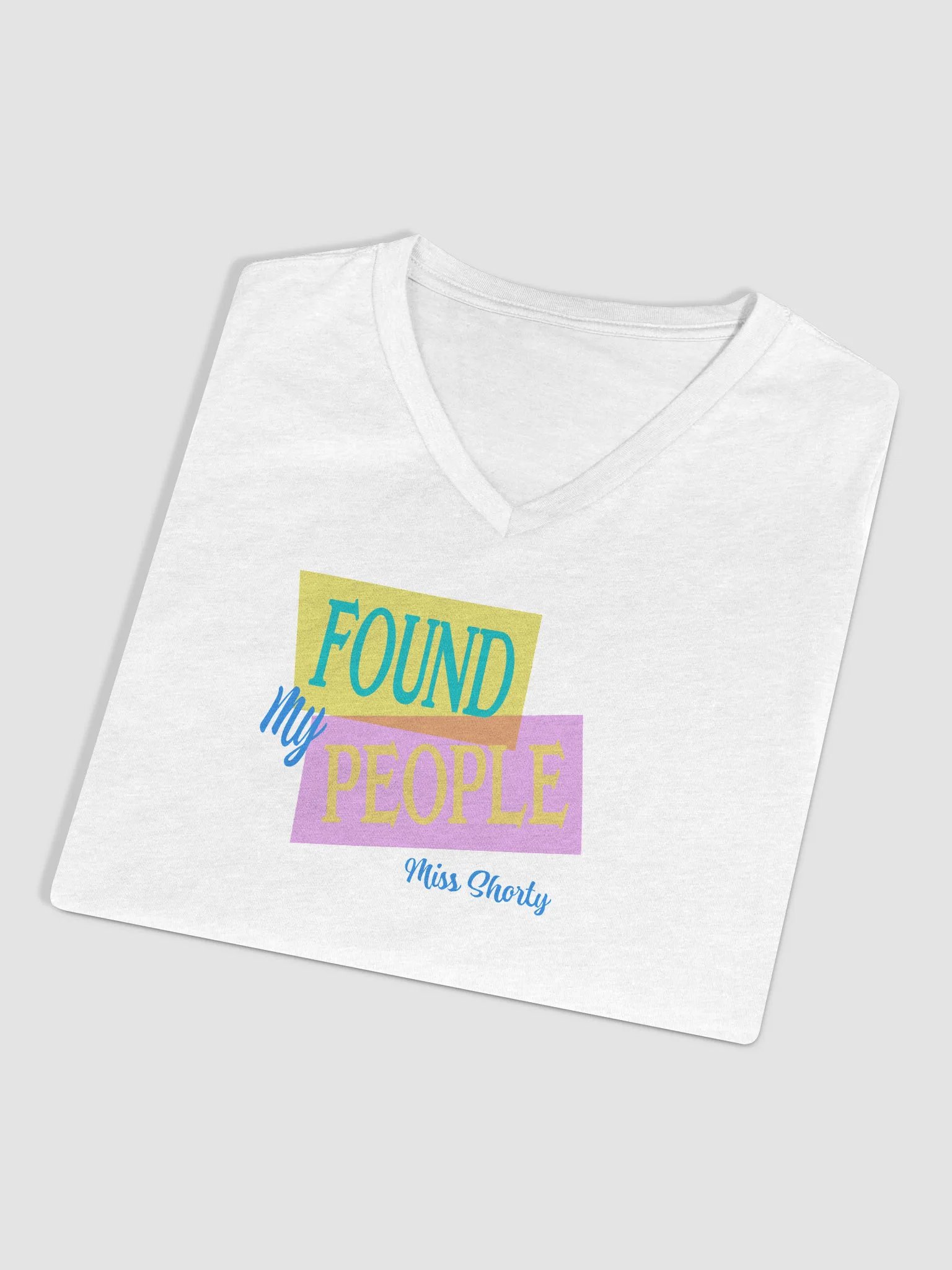 Found My People V Neck Tee product image (3)