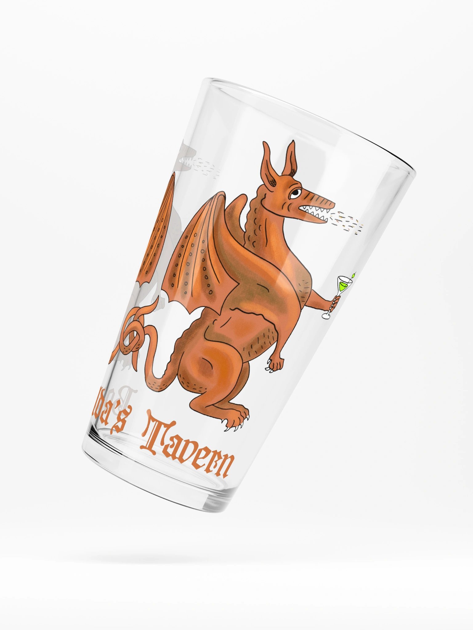 Boozehildas Tavern Pint Glass product image (5)