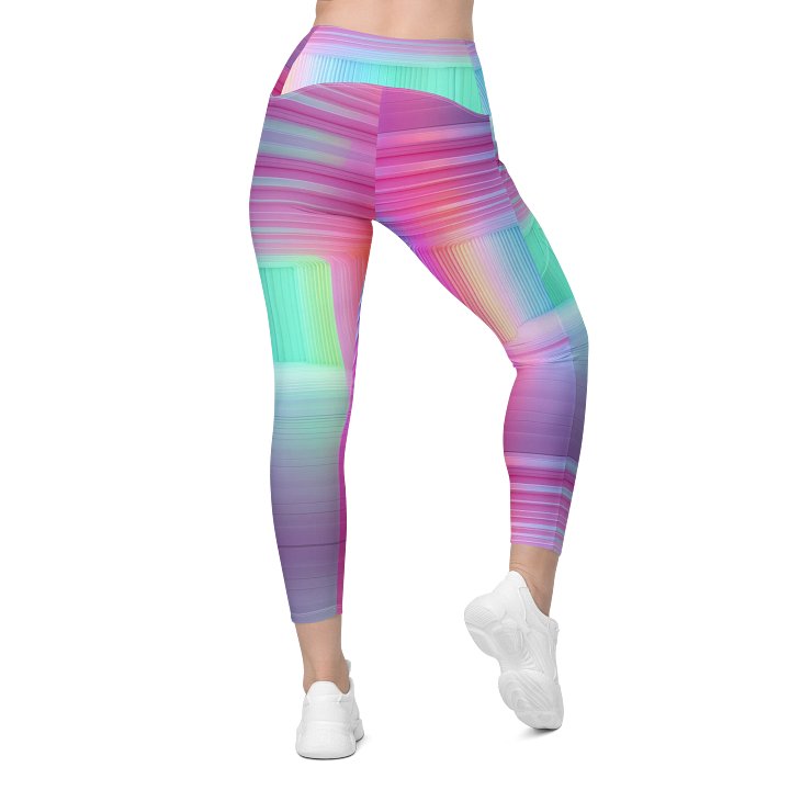 Surreal Spectrum Crossover Leggings product image (2)