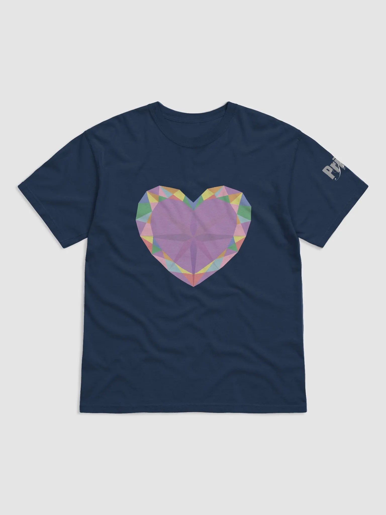 Crystal Pride T-Shirt (Pride Sleeve Version) product image (2)