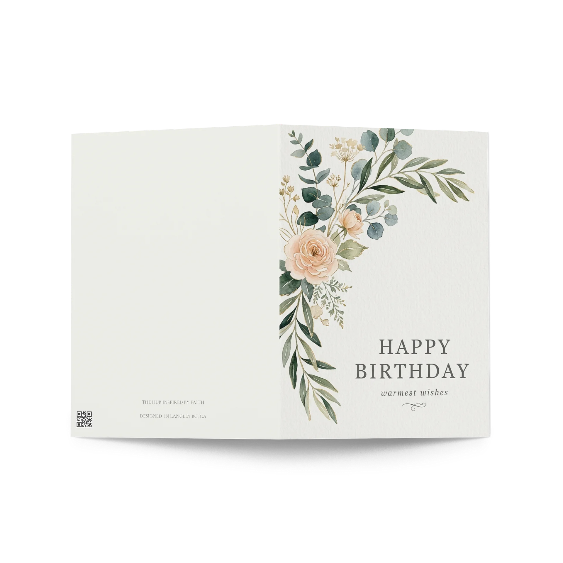 Elegant Floral Birthday Card product image (2)