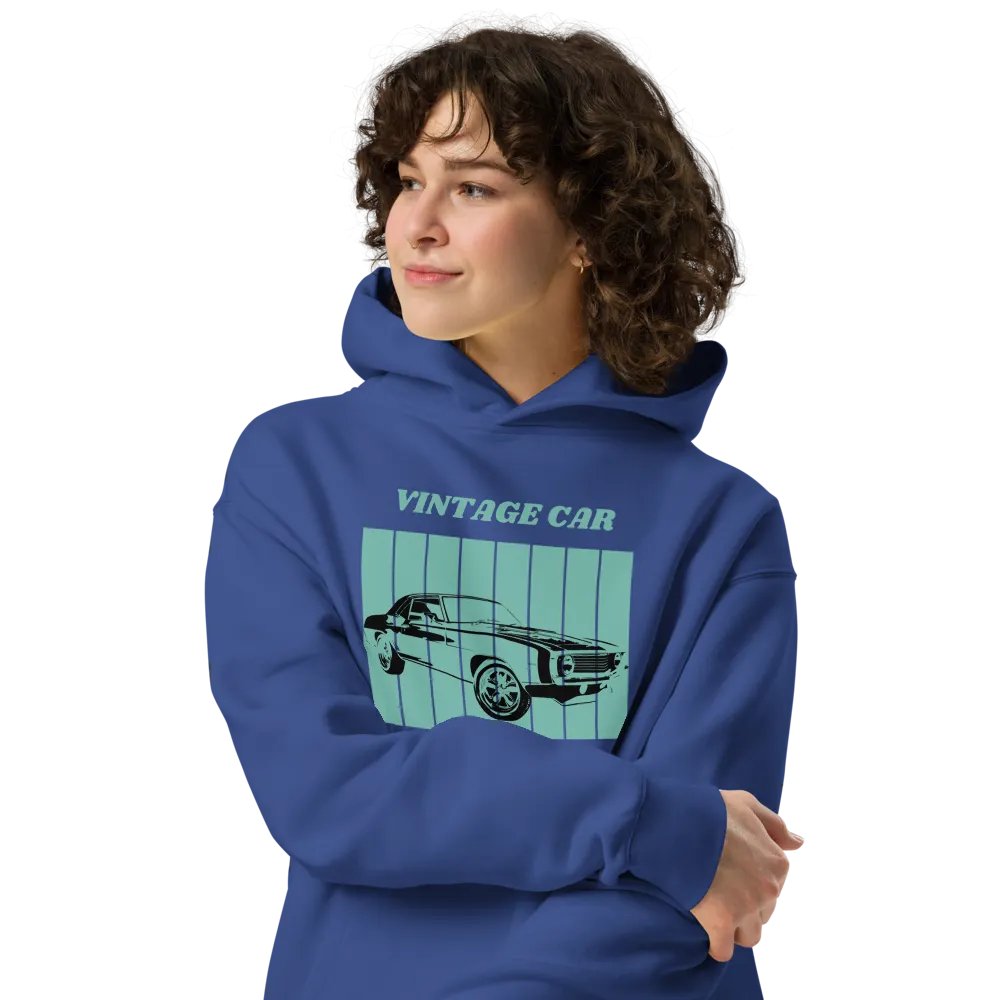 Vintage Car Enthusiast Oversized Hoodie product image (6)