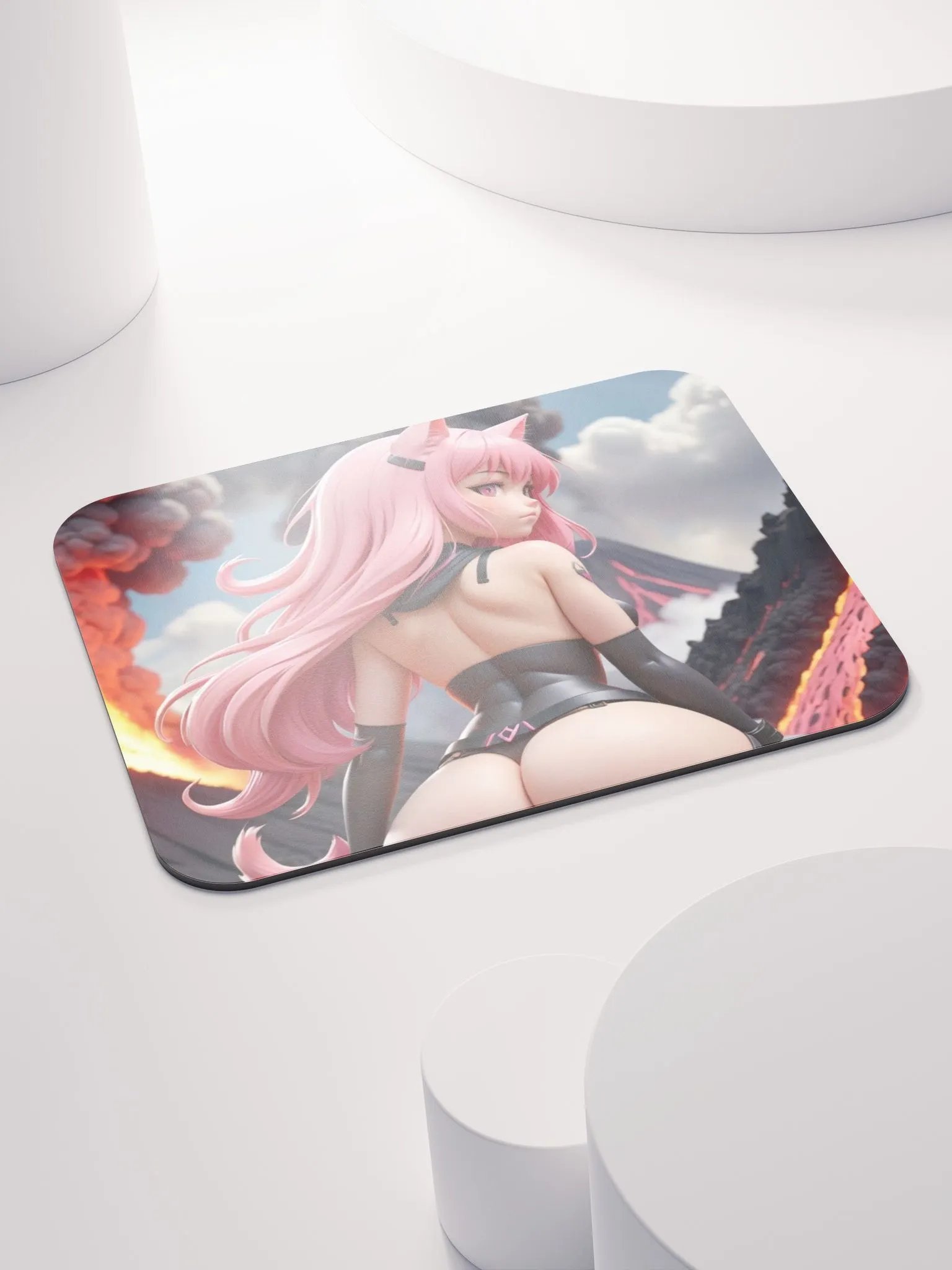 Inferno Horns Anime Mouse Pad product image (5)