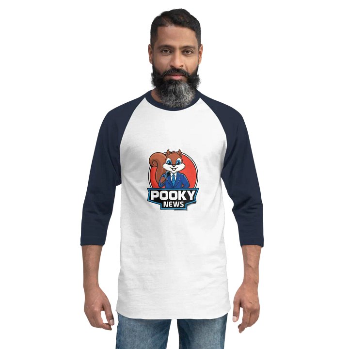 Pooky News ¾ Sleeve Raglan Tee product image (2)