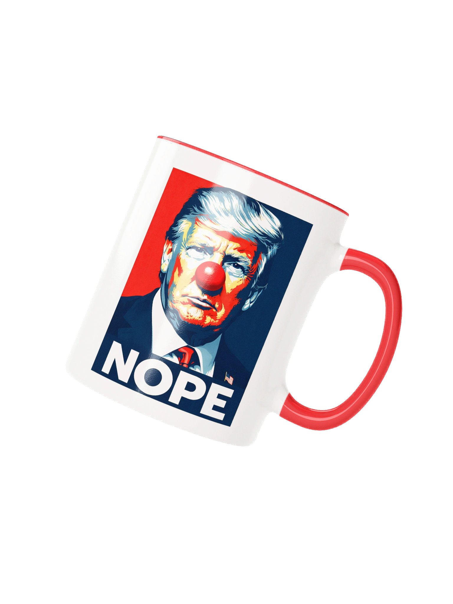 NOPE Clown Trump Mug - Being Liberal product image (4)