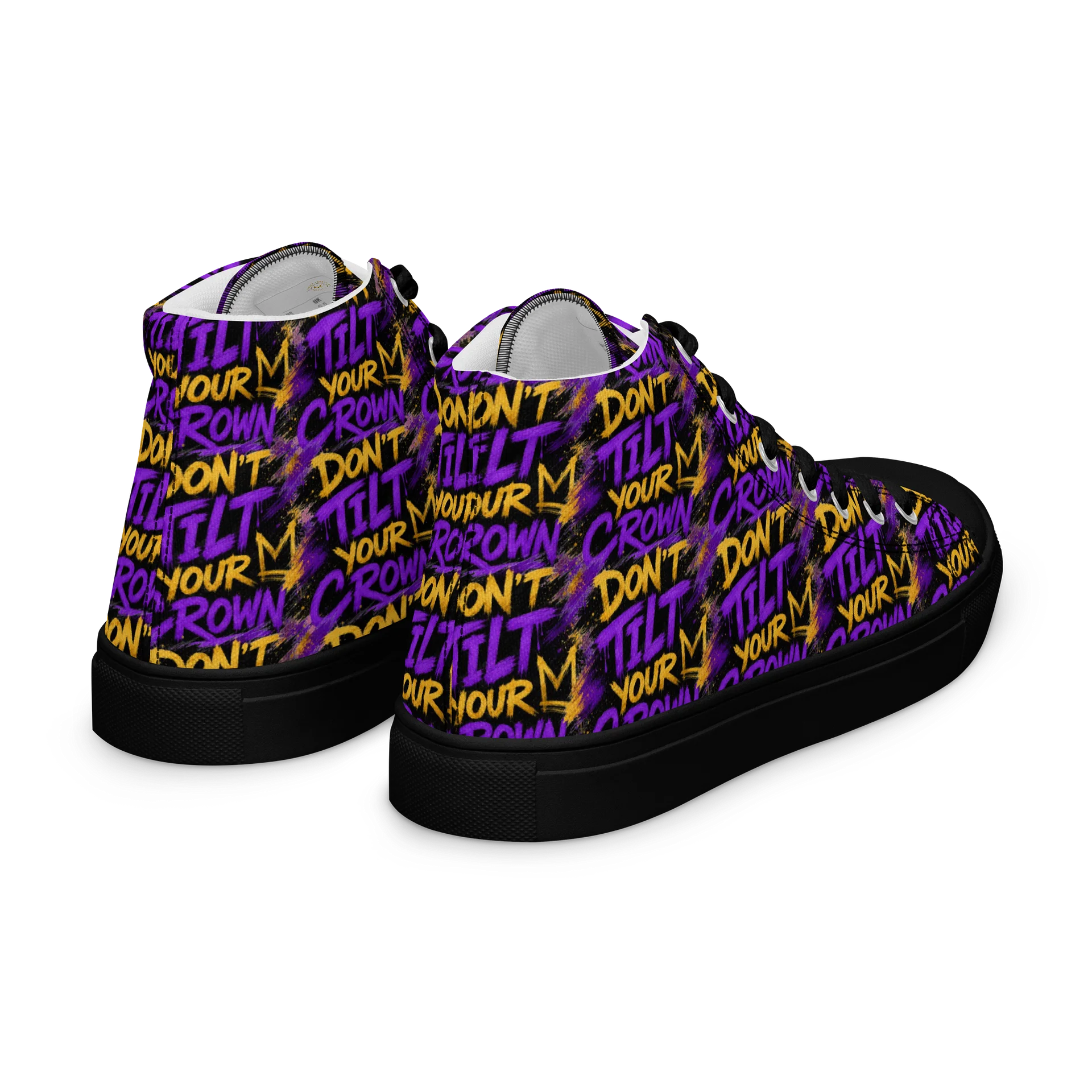 Don’t Tilt Your Crown High Tops product image (7)