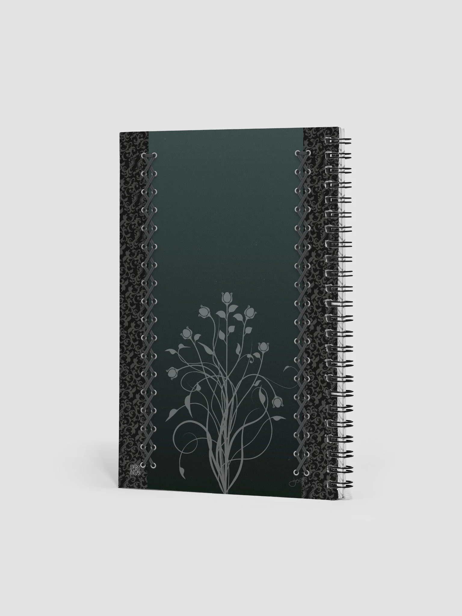 Female Vampir™ Corset-01 Notebook product image (2)