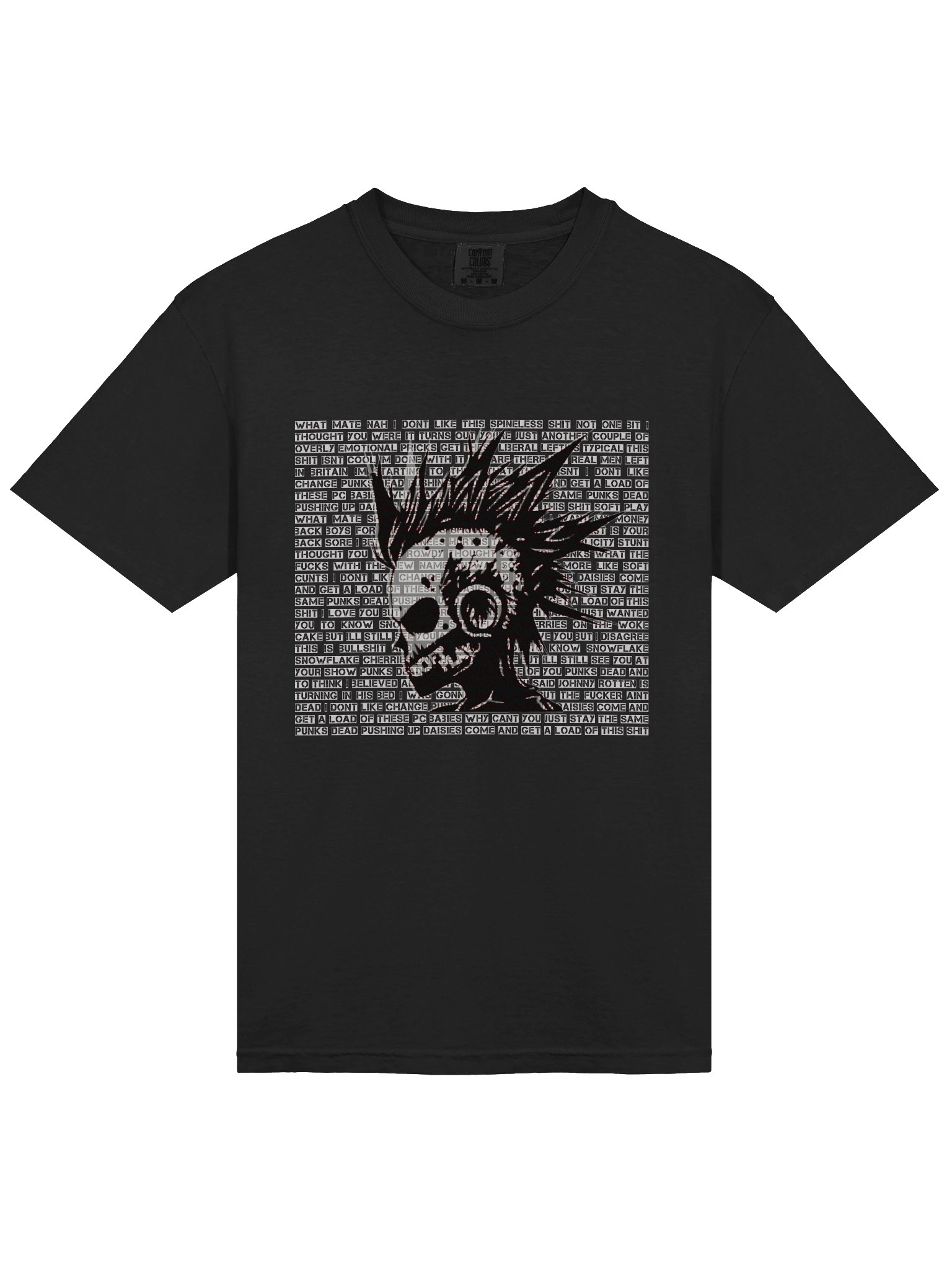 Soft Play - Punk's Dead lyrics - T-shirt product image (3)