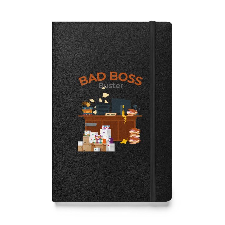 Bad Boss Buster Hardcover Notebook product image (1)
