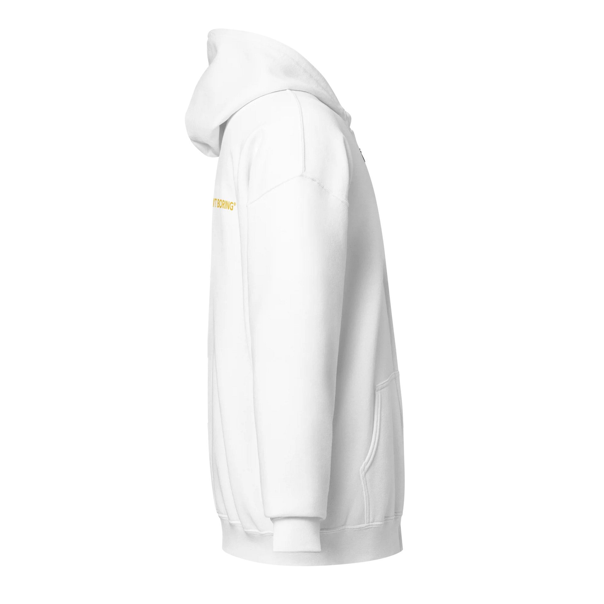 Unisex DCTUK Gold Logo Zip Hoodie product image (4)