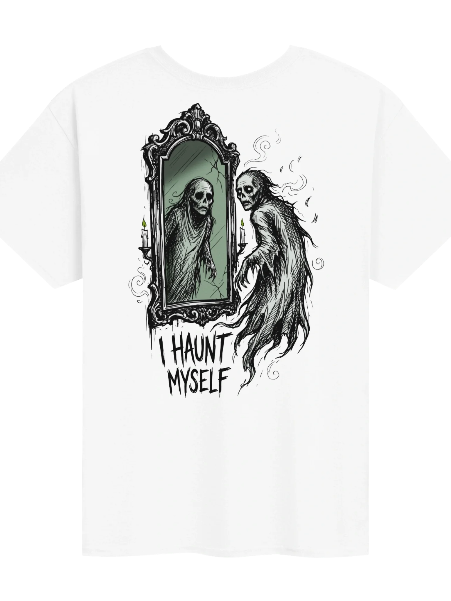 I Haunt Myself - Back Print T-Shirt product image (1)