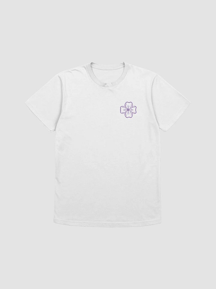 Logo comfy tee purple product image (1)